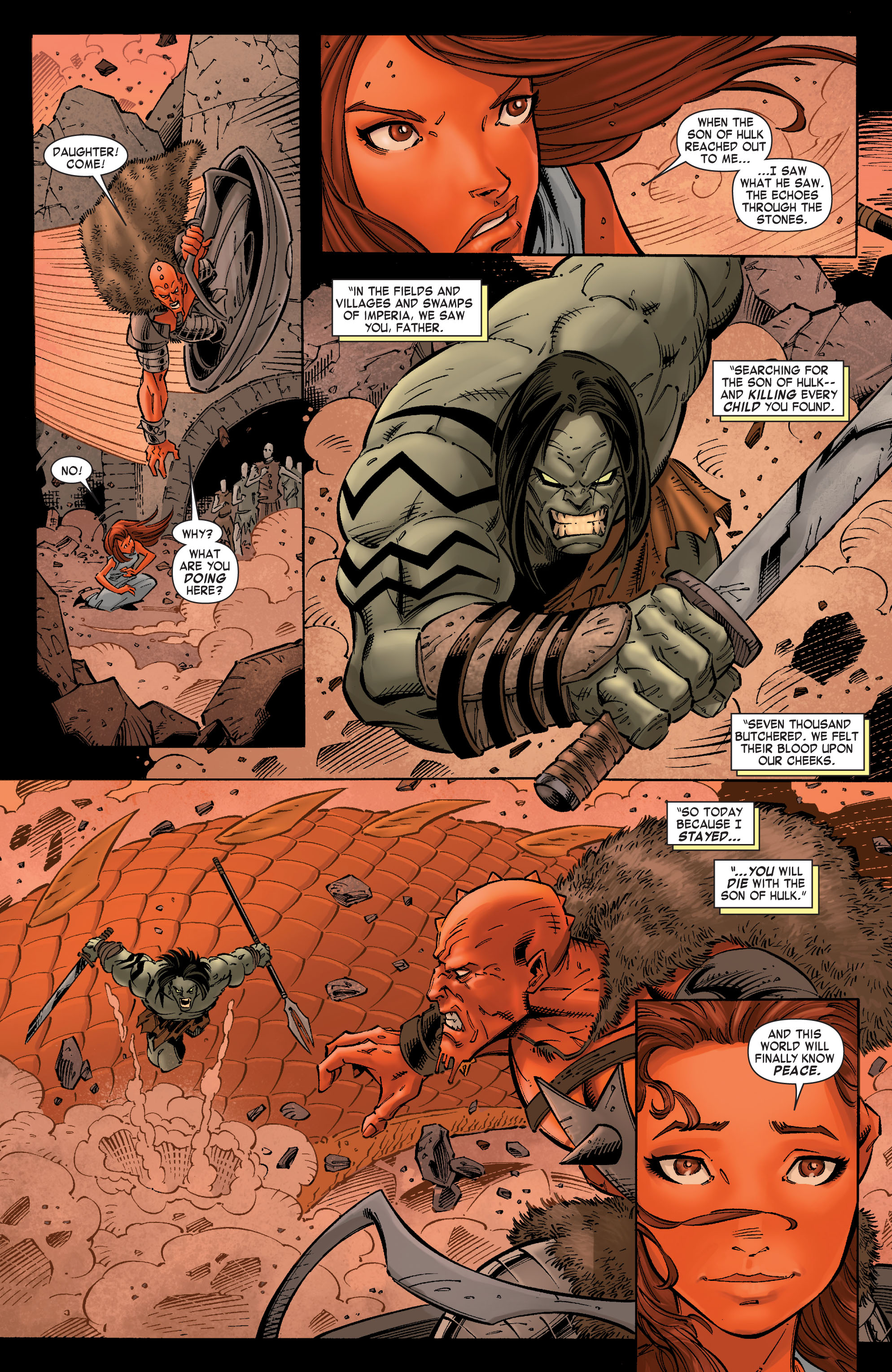 Read online Skaar: Son of Hulk comic -  Issue #8 - 21