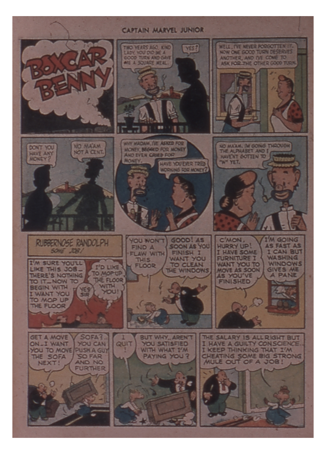 Read online Captain Marvel, Jr. comic -  Issue #28 - 12