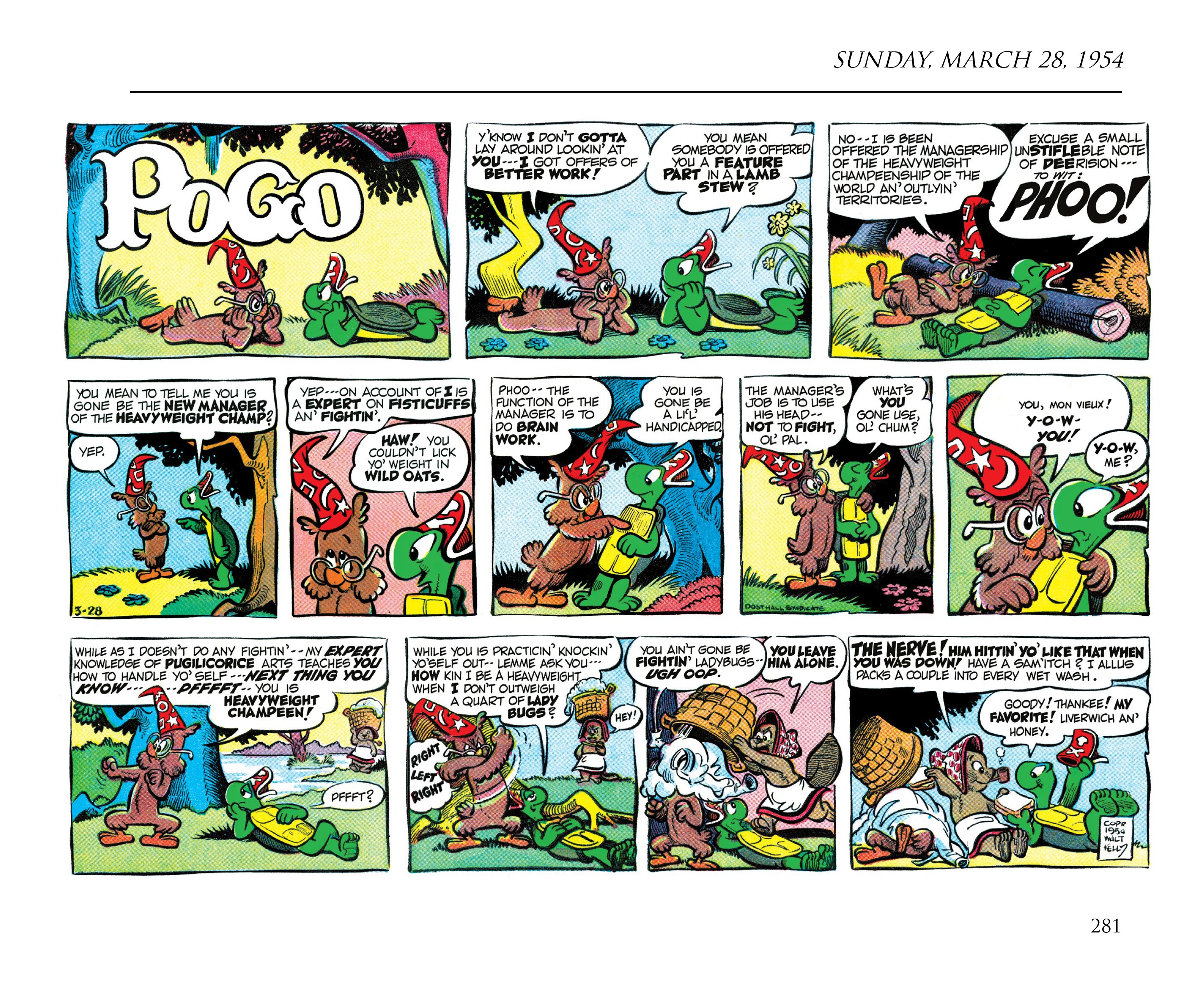 Read online Pogo by Walt Kelly: The Complete Syndicated Comic Strips comic -  Issue # TPB 3 (Part 3) - 93