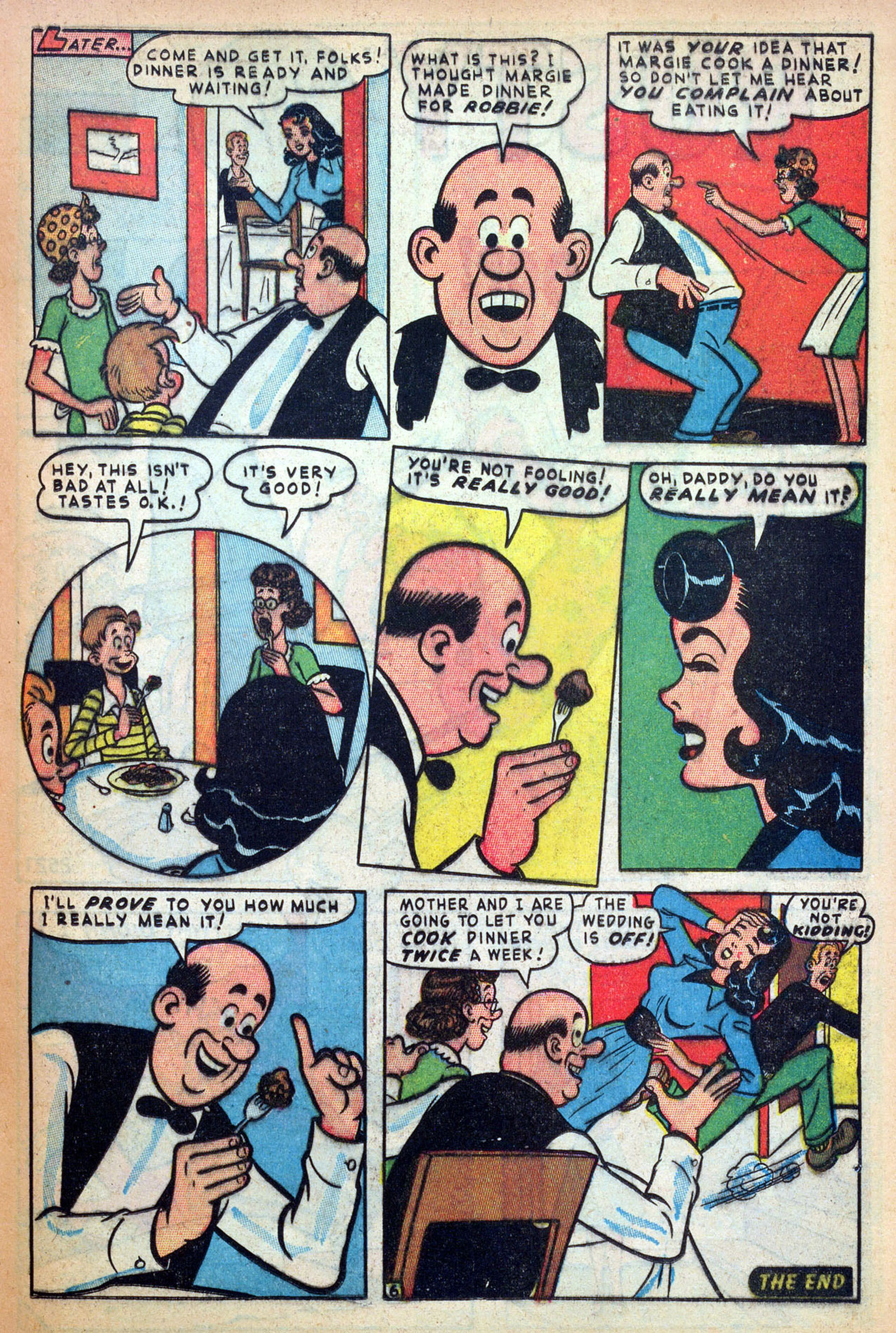 Read online Margie Comics comic -  Issue #41 - 35