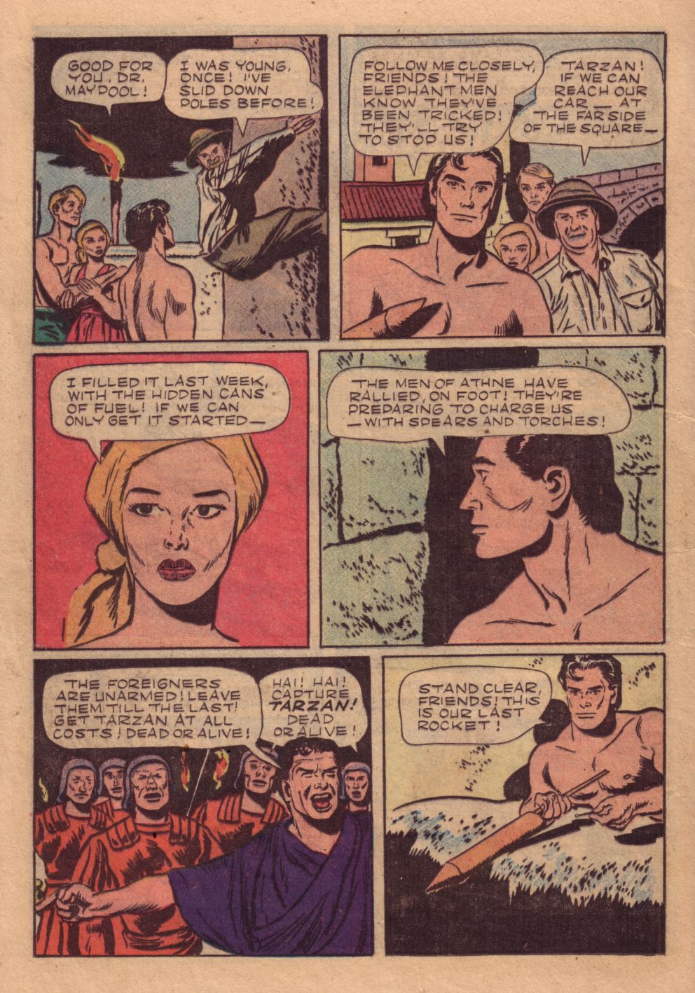 Read online Tarzan (1948) comic -  Issue #40 - 20