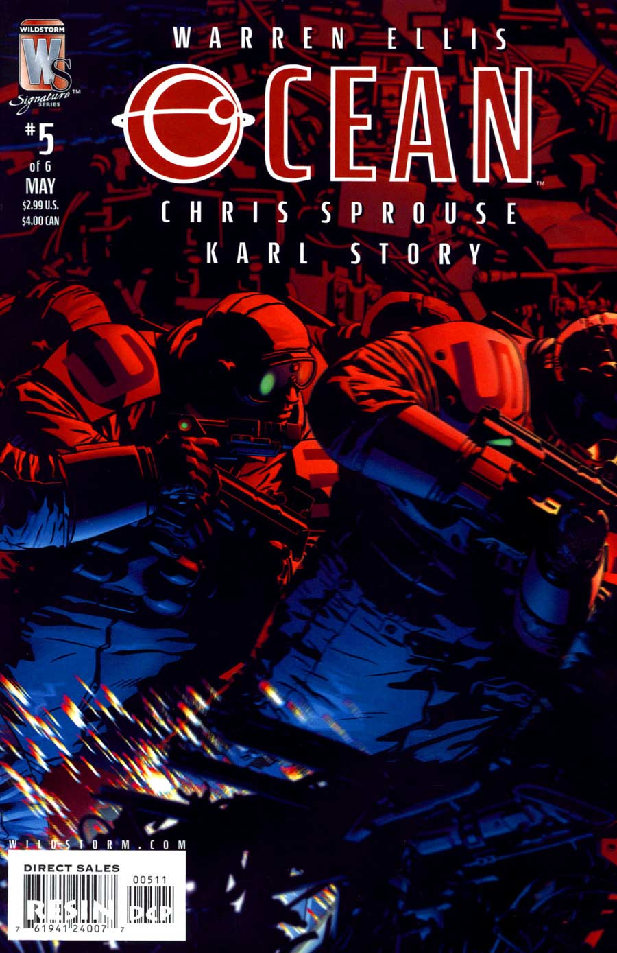 Read online Ocean comic -  Issue #5 - 1