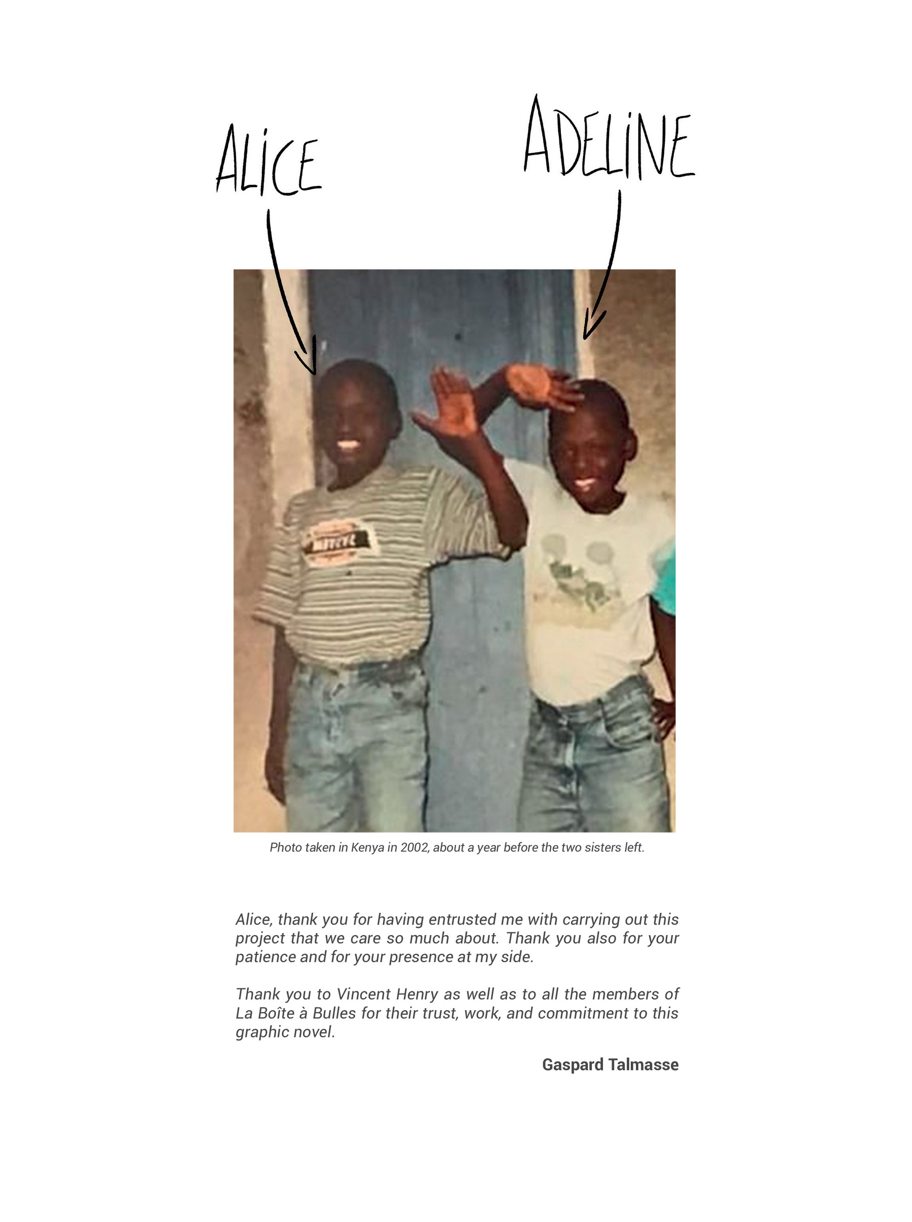 Read online Alice on the Run: One Child's Journey Through the Rwandan Civil War comic -  Issue # TPB - 143