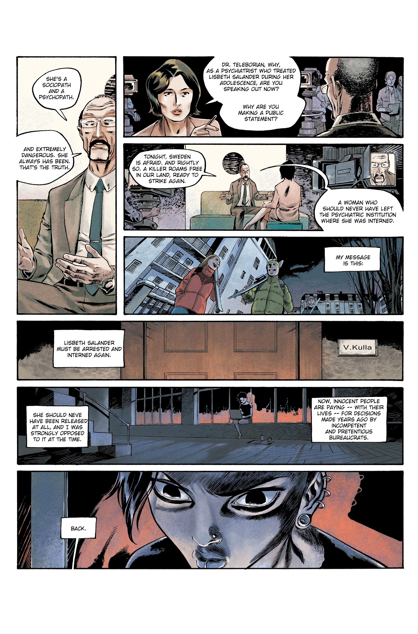 Read online Millennium: The Girl Who Played With Fire comic -  Issue #1 - 65