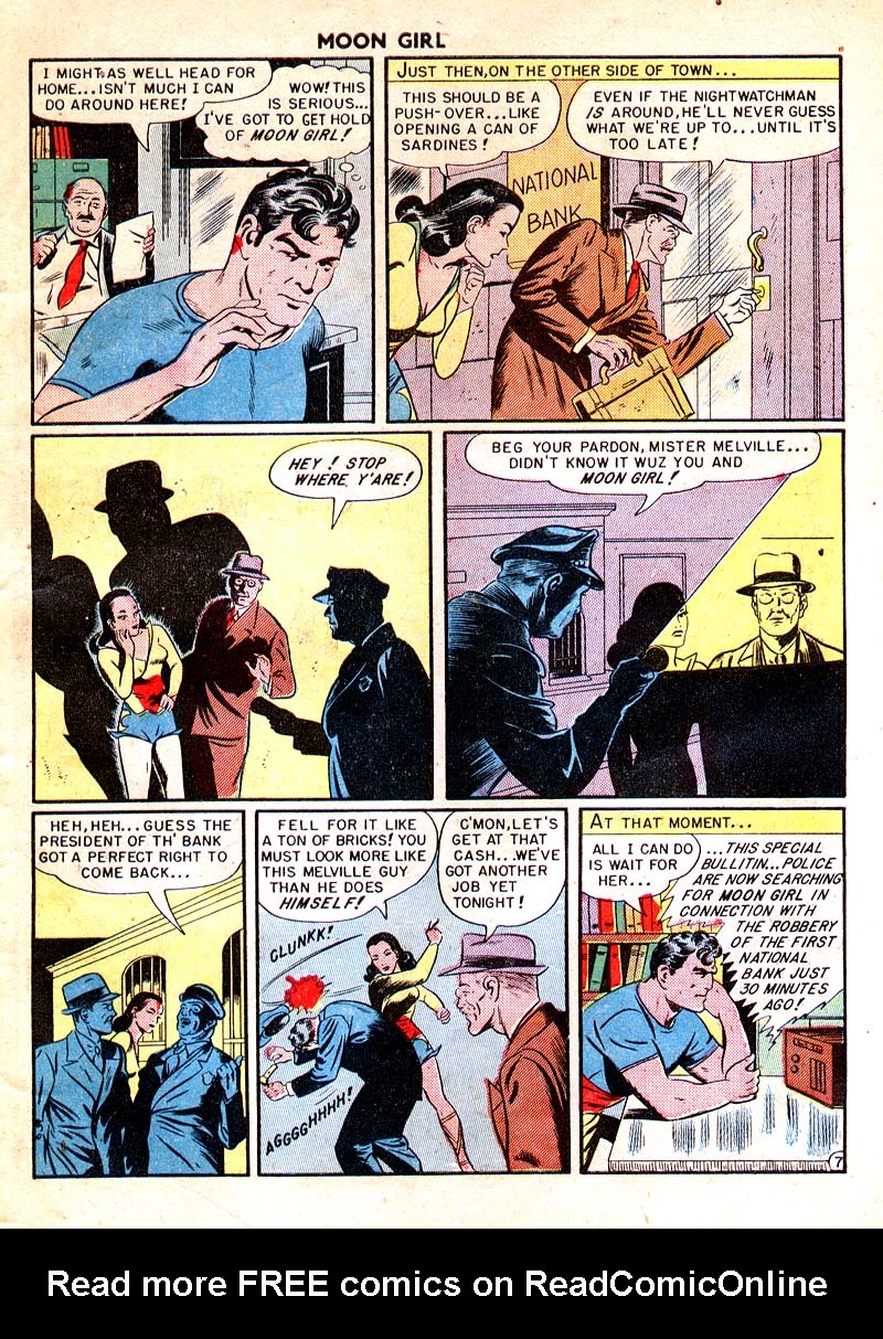 Read online Moon Girl (1947) comic -  Issue #3 - 45