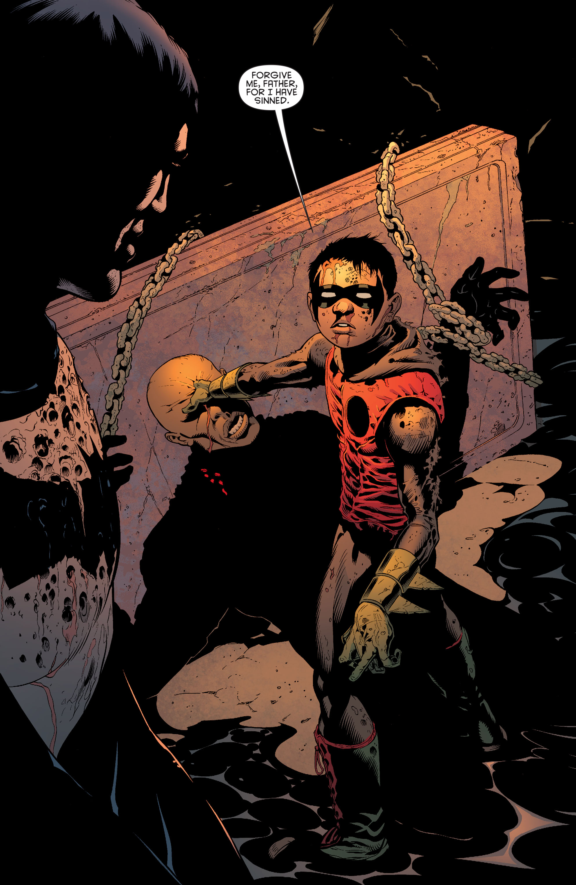Read online Batman and Robin (2011) comic -  Issue # _Bad Blood (DC Essential Edition) (Part 2) - 50