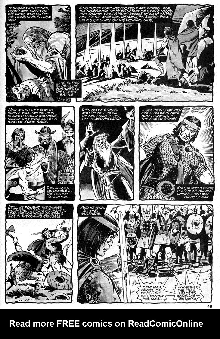 Read online The Savage Sword Of Conan comic -  Issue #43 - 48
