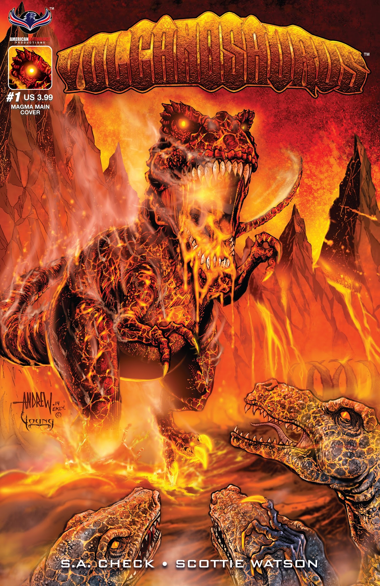 Read online Volcanosaurus comic -  Issue #1 - 1