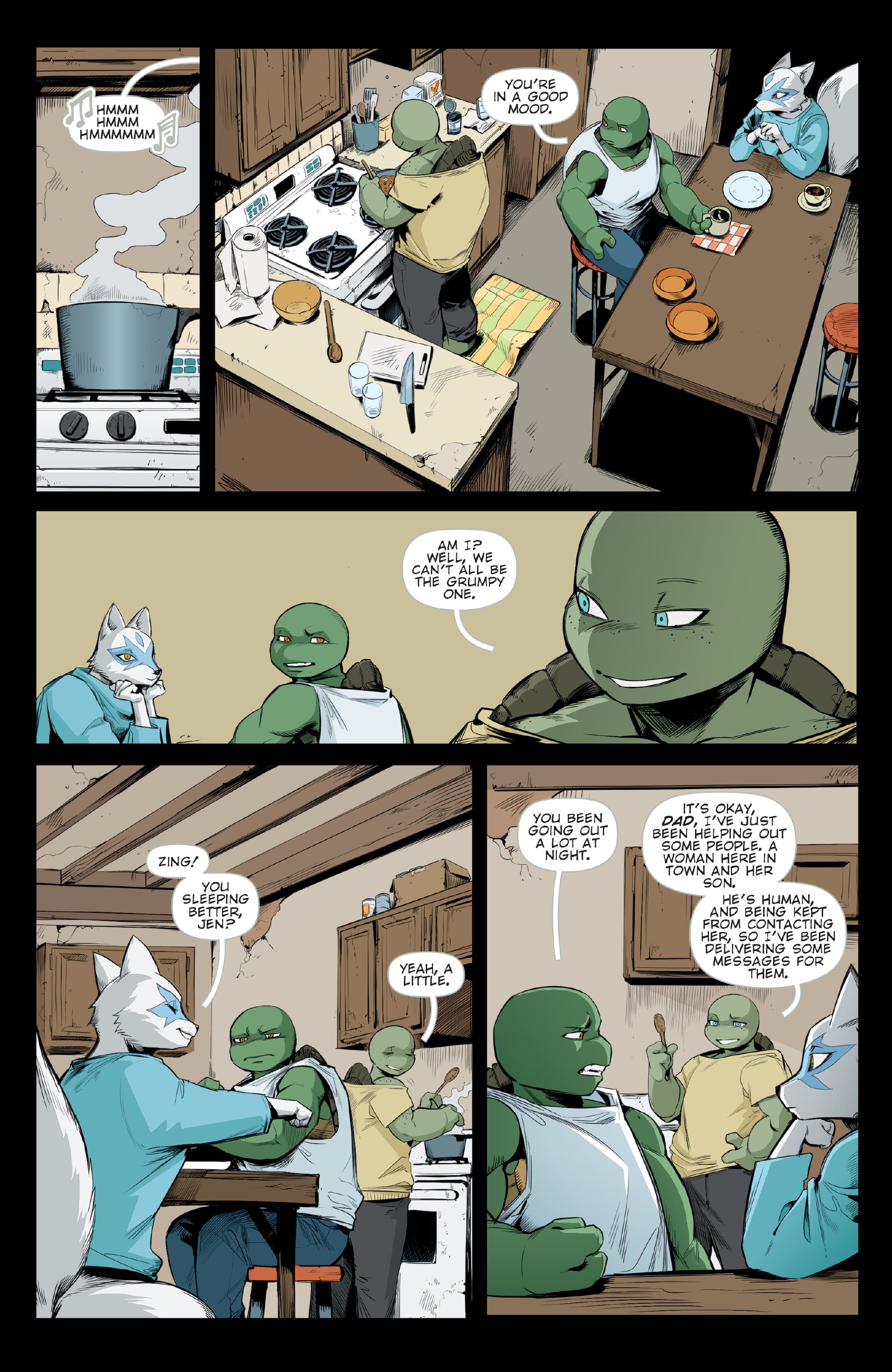 Read online Teenage Mutant Ninja Turtles: Jennika II comic -  Issue #5 - 3