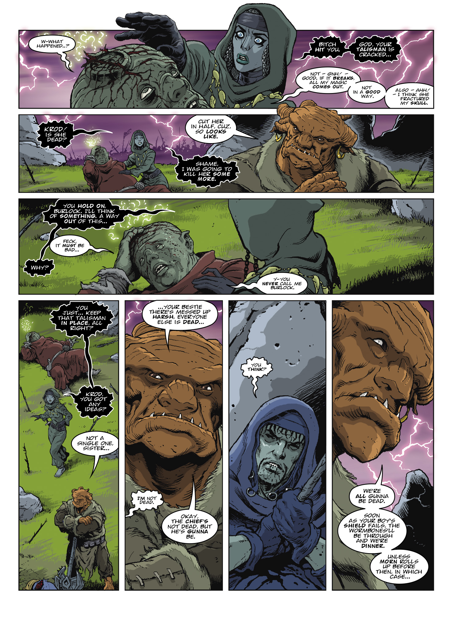 Read online Judge Dredd Megazine (Vol. 5) comic -  Issue #447 - 128