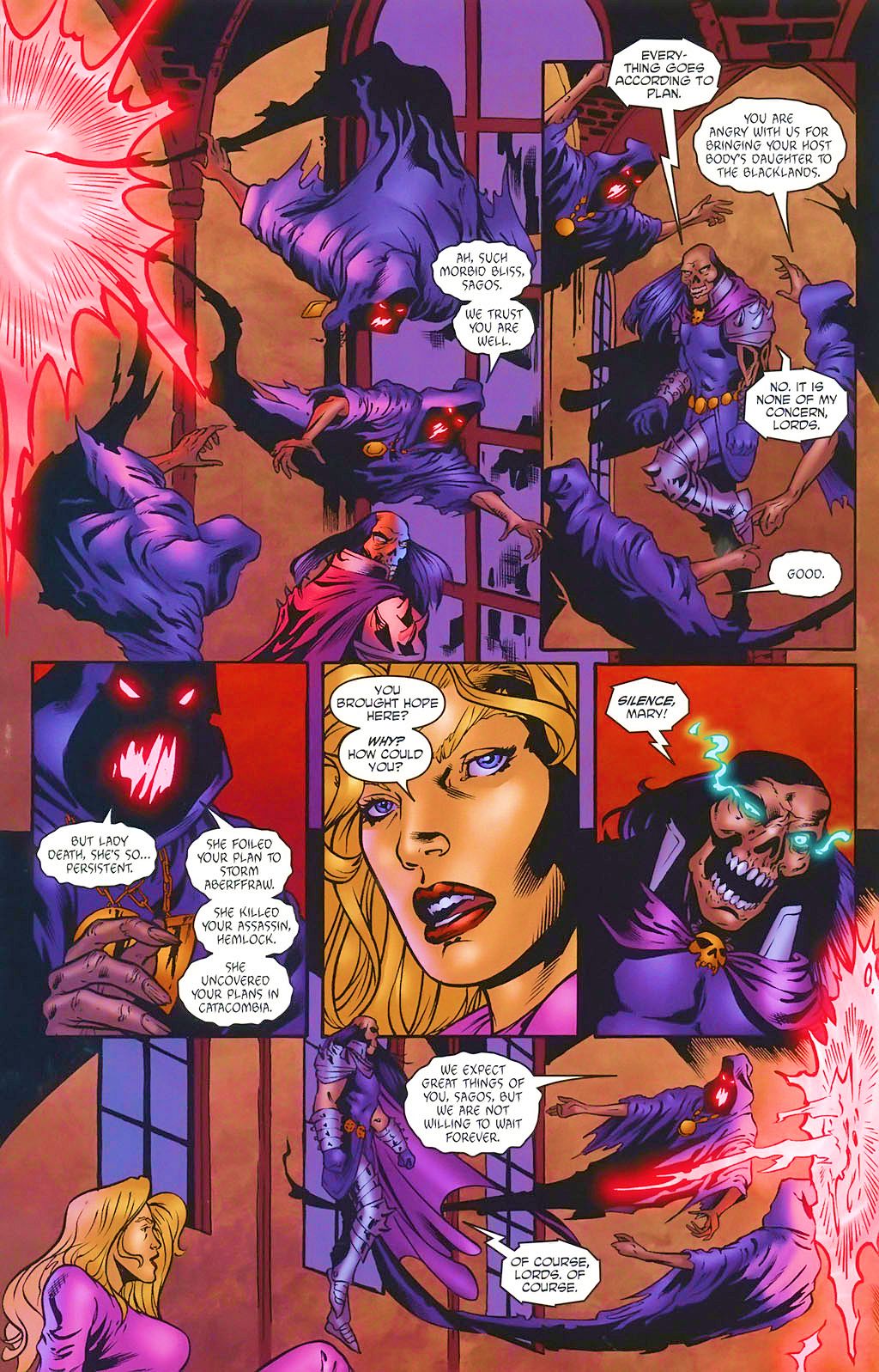 Read online Brian Pulido's Lady Death: Blacklands comic -  Issue #1 - 10