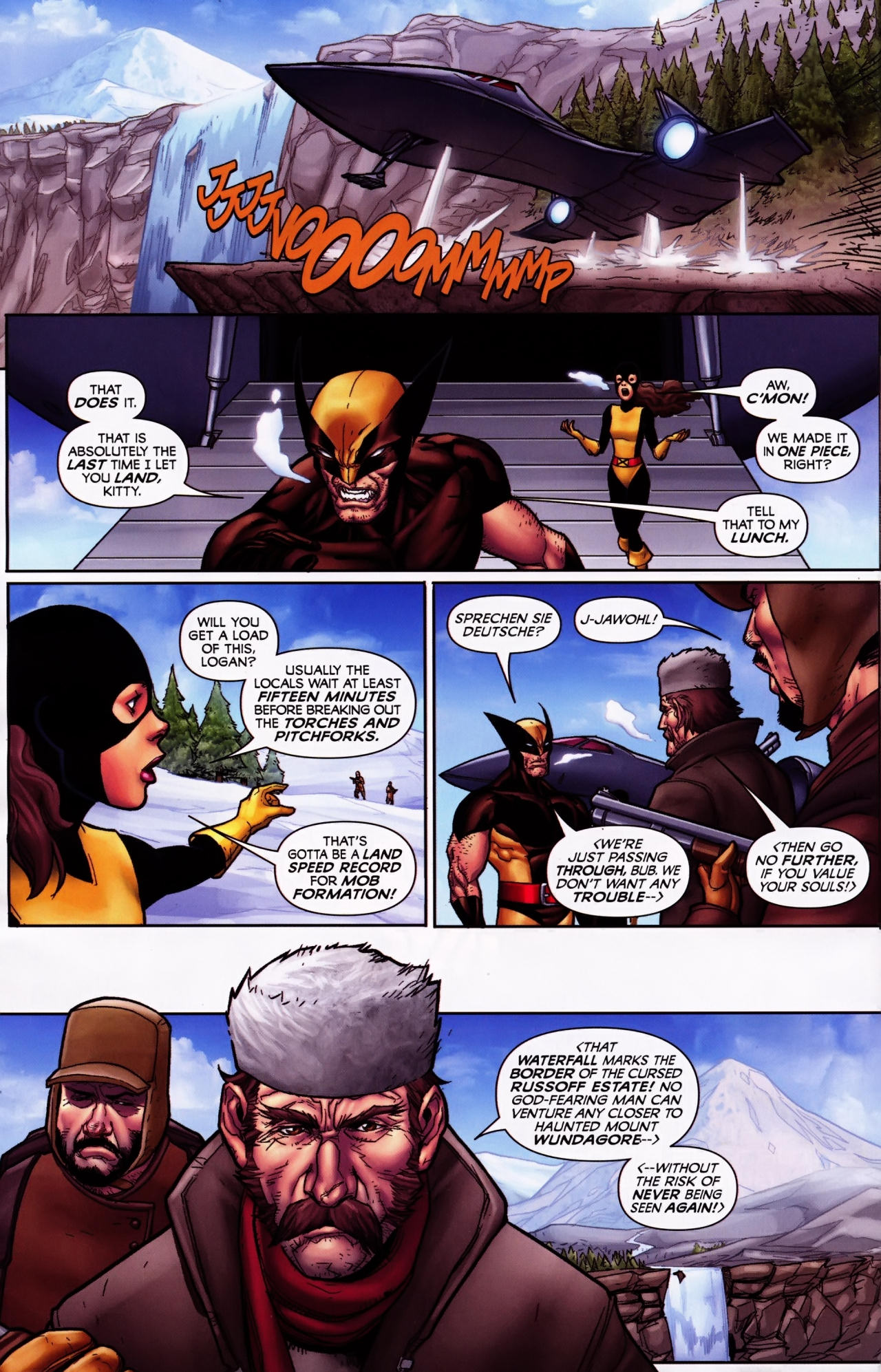 Read online Wolverine: First Class comic -  Issue #3 - 5