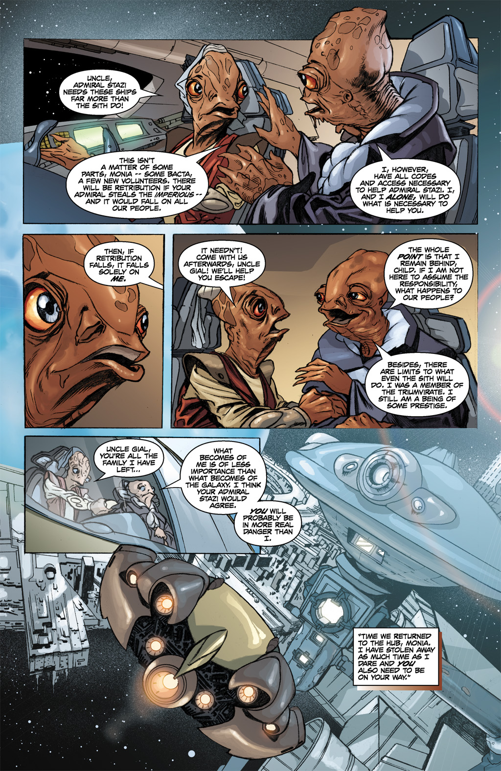 Read online Star Wars: Legacy (2006) comic -  Issue #20 - 8