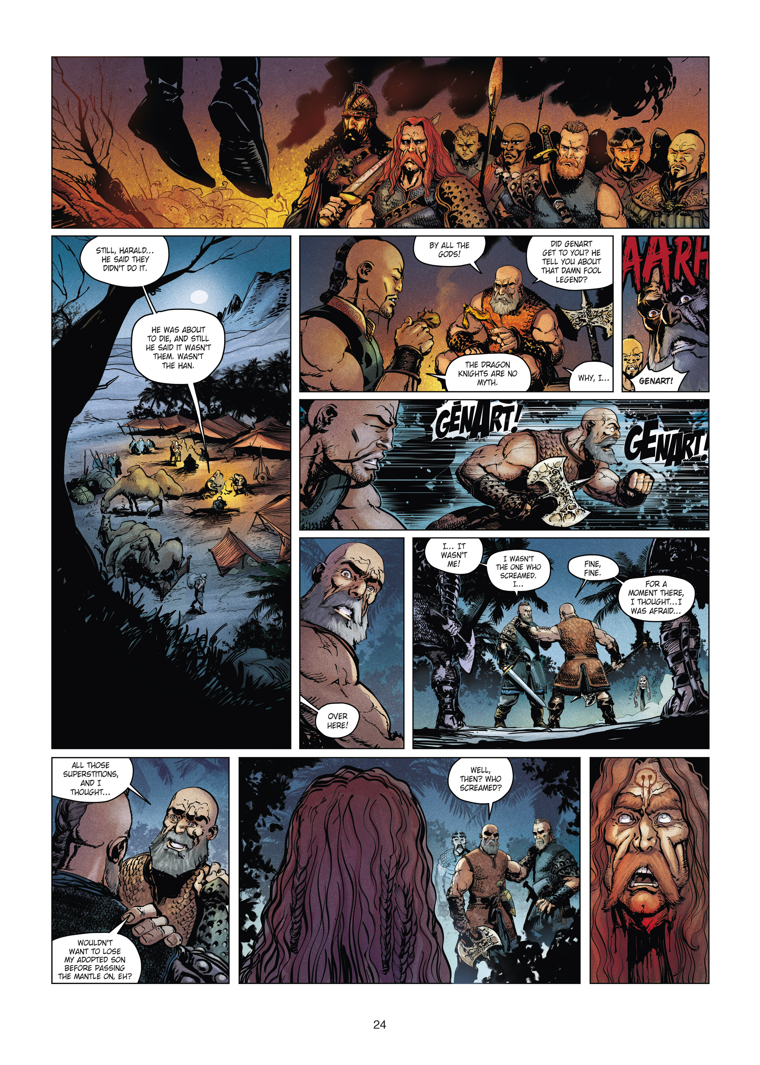 Read online Chronicles of the Dragon Knights comic -  Issue #21 - 24