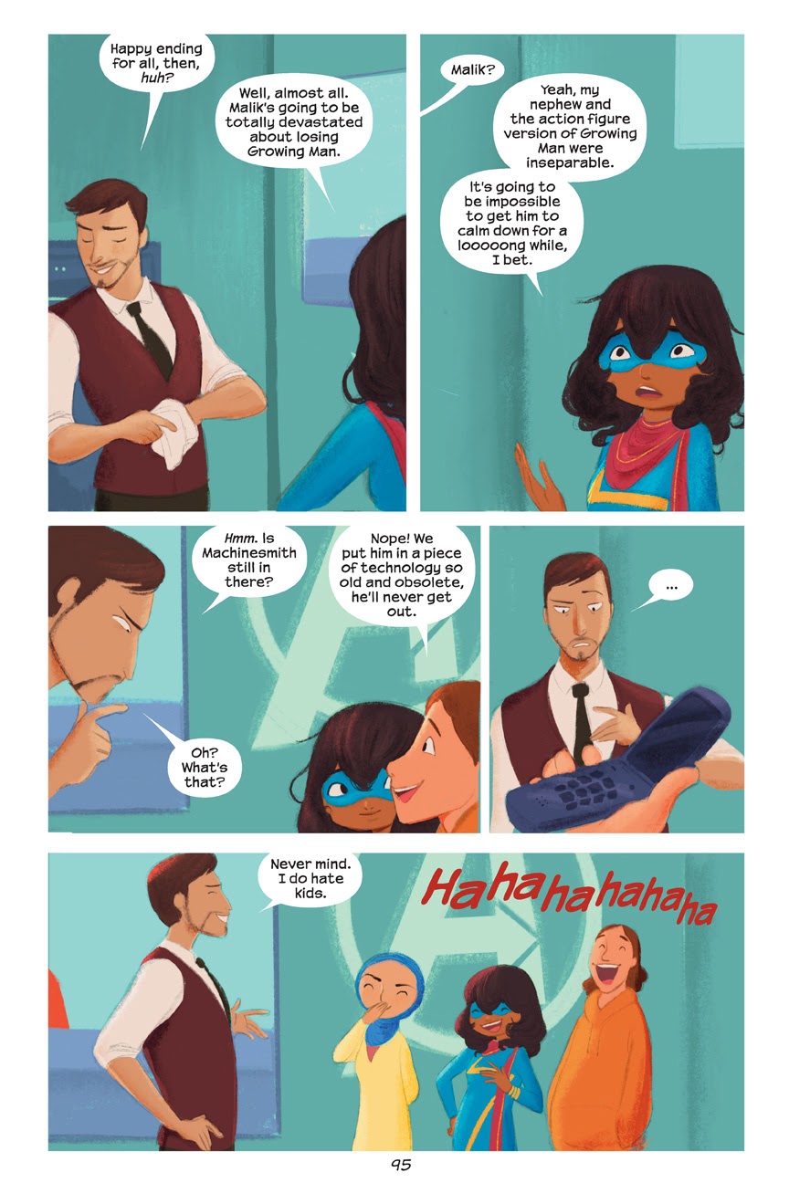 Read online Ms. Marvel: Stretched Thin comic -  Issue # TPB - 97
