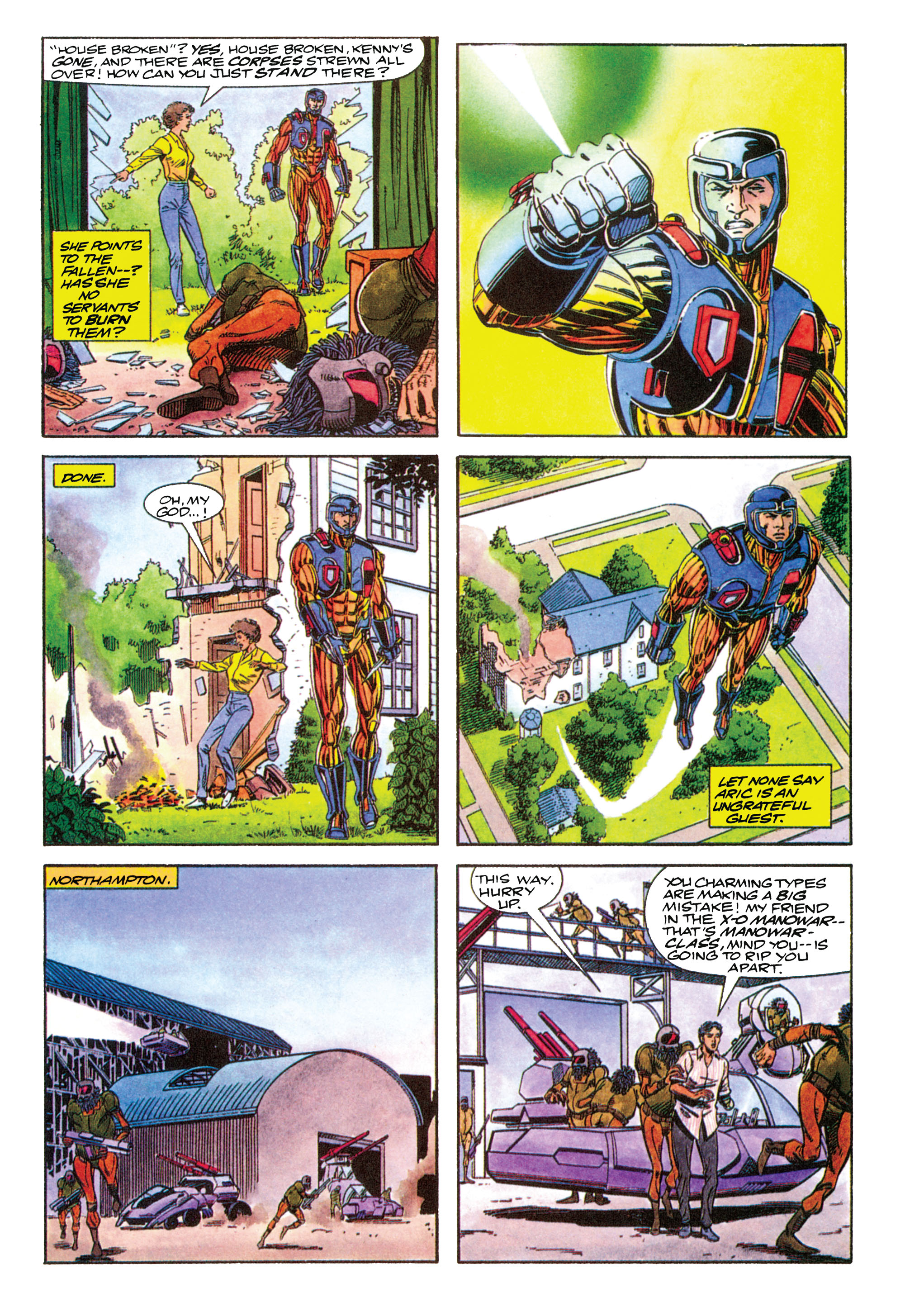 Read online Valiant Masters X-O Manowar: Into the Fire comic -  Issue # TPB (Part 1) - 70