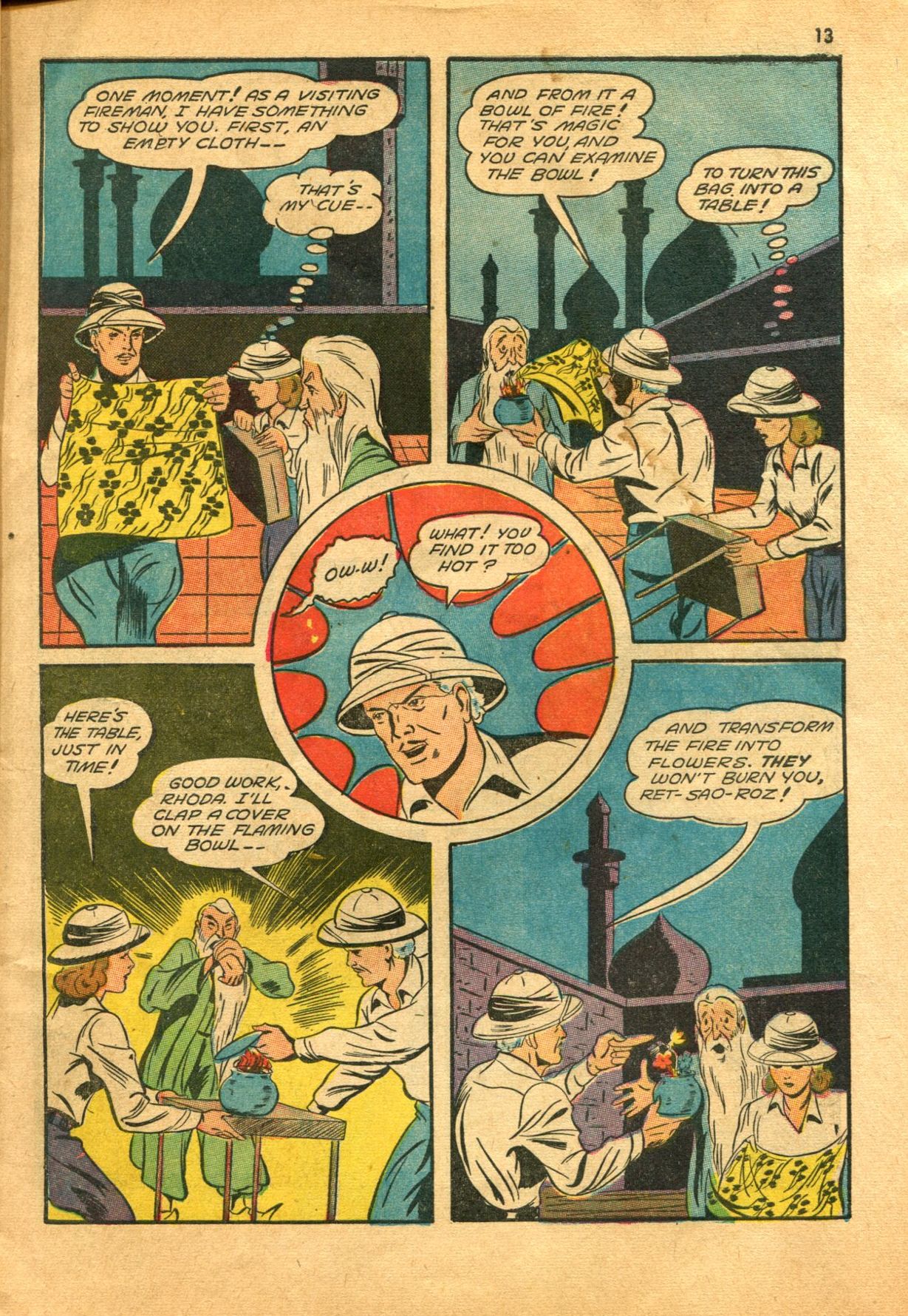 Read online Super-Magician Comics comic -  Issue #11 - 13