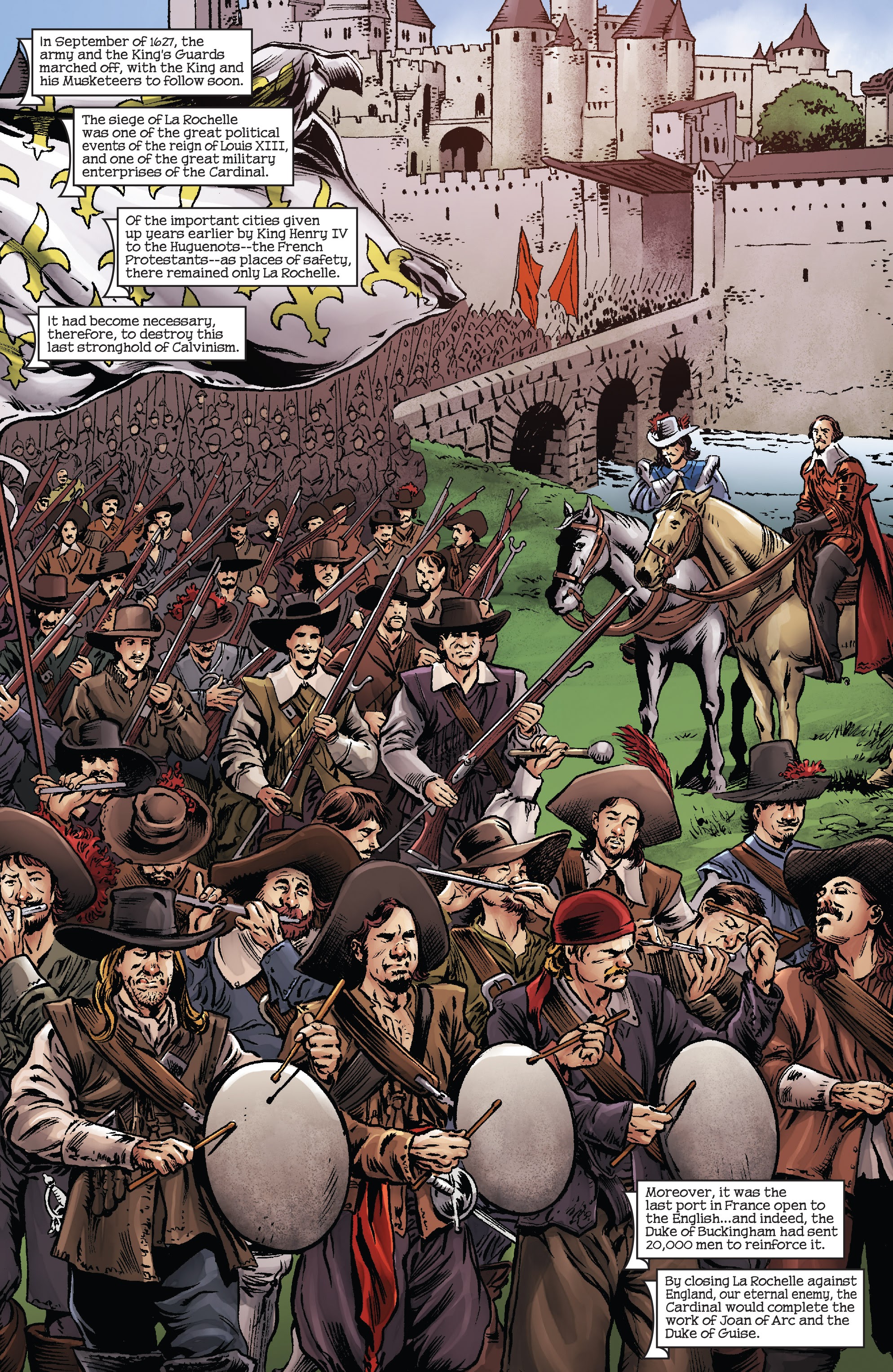 Read online Marvel Illustrated: The Three Musketeers comic -  Issue #4 - 16