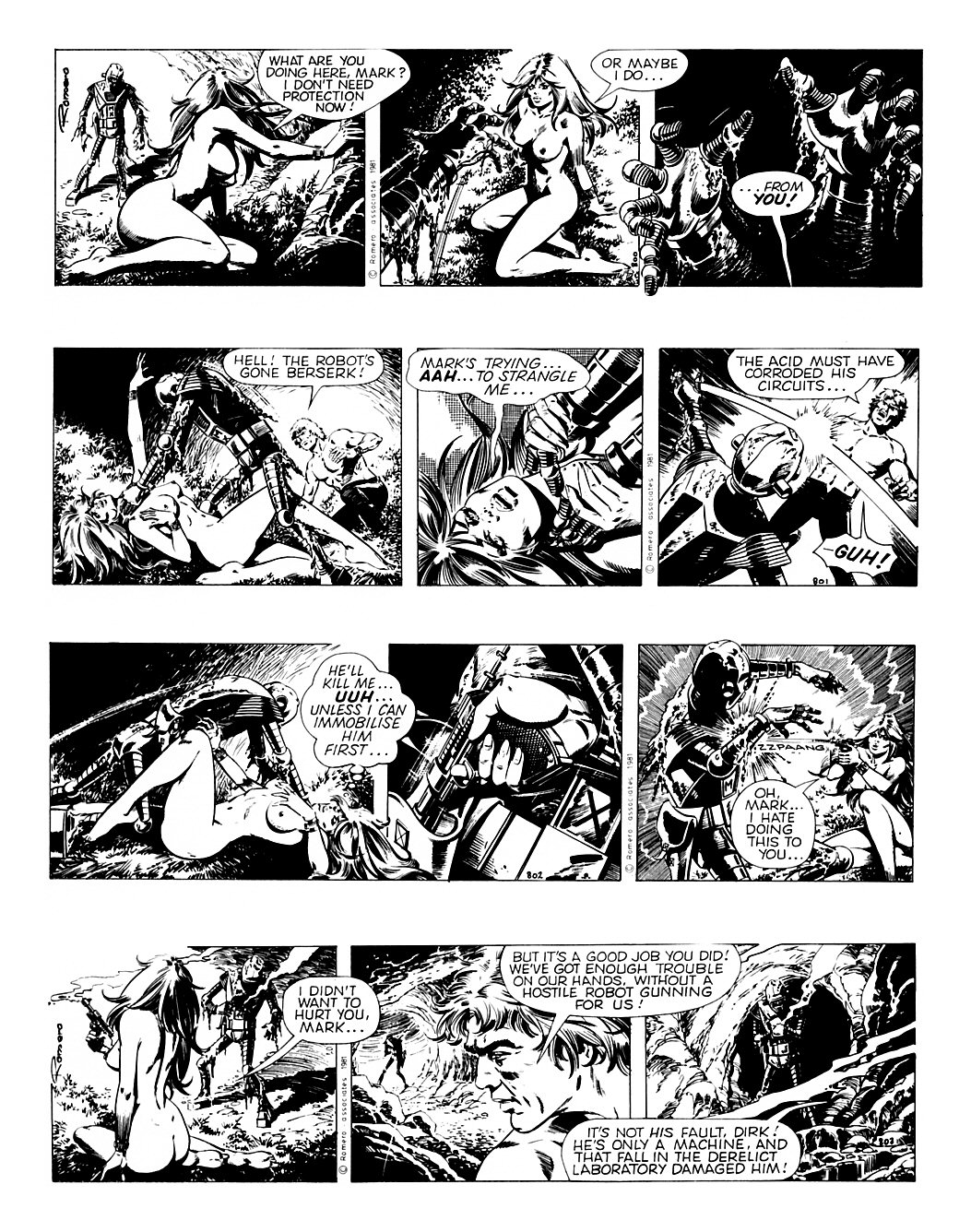 Read online Axa comic -  Issue #4 - 26