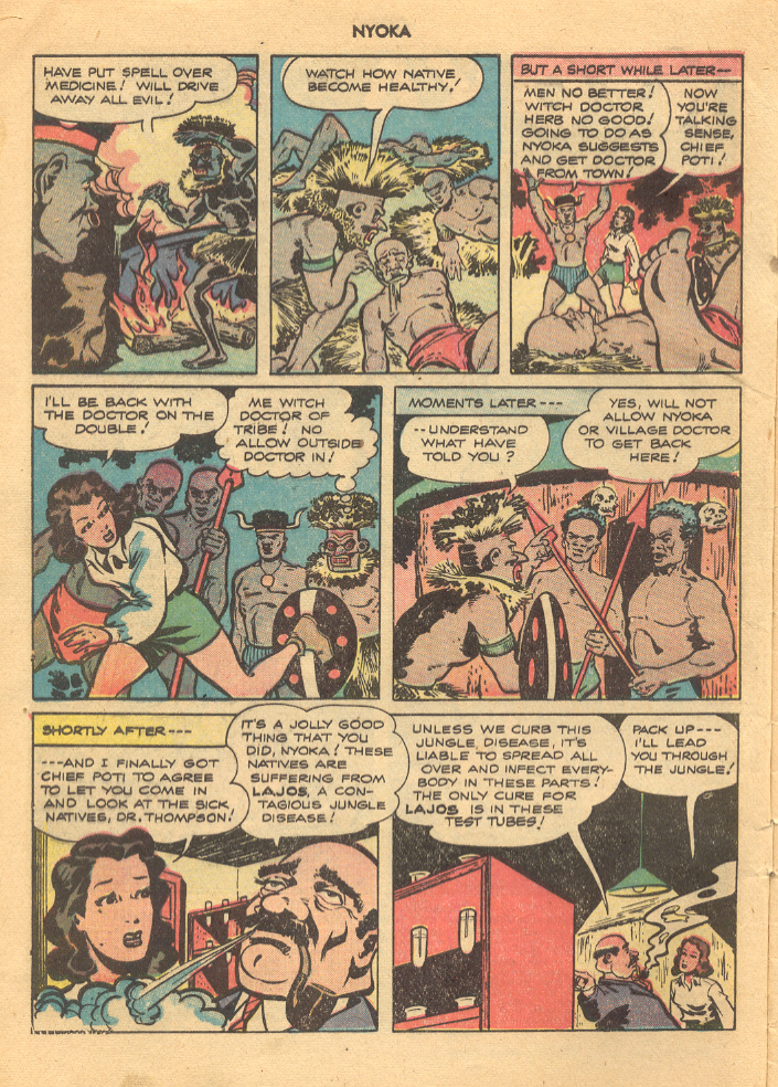 Read online Nyoka the Jungle Girl (1945) comic -  Issue #14 - 4