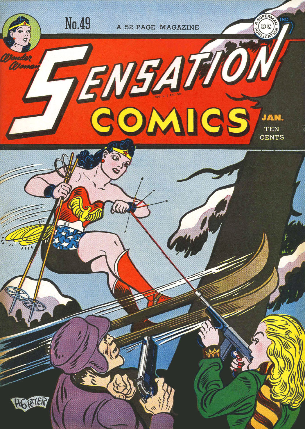 Read online Sensation (Mystery) Comics comic -  Issue #49 - 1