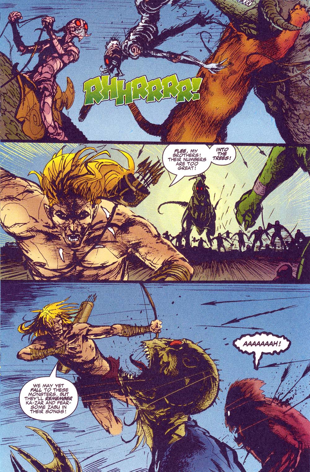 Read online Ka-Zar of the Savage Land comic -  Issue # Full - 19