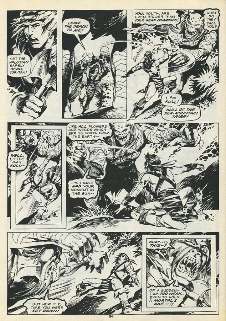 Read online The Savage Sword Of Conan comic -  Issue #197 - 56