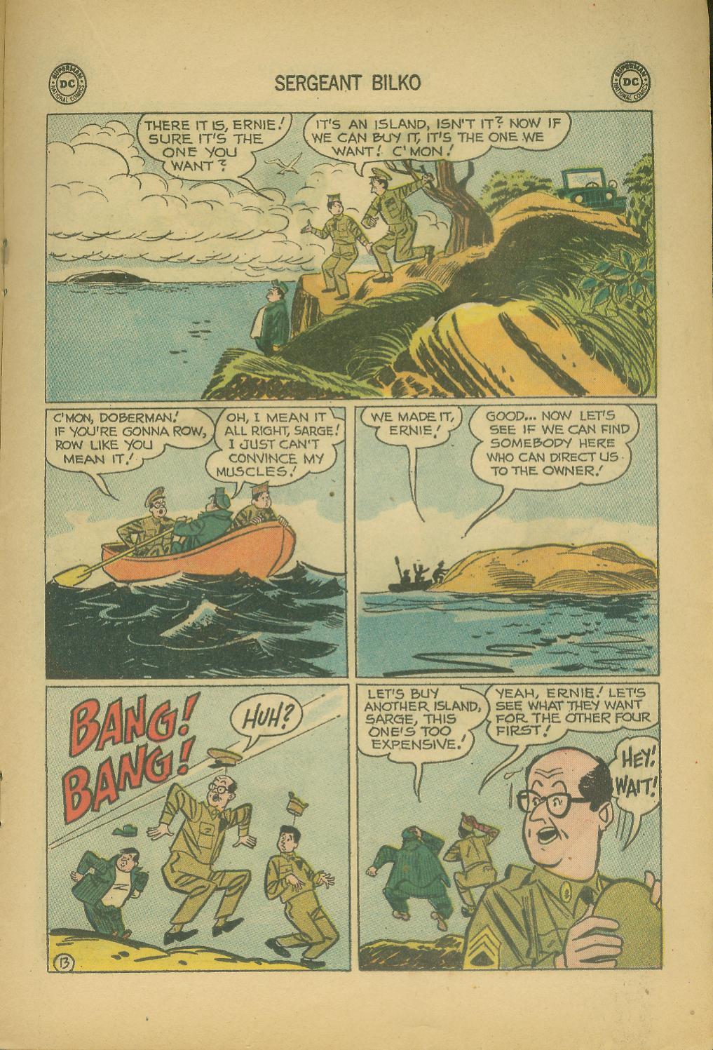 Read online Sergeant Bilko comic -  Issue #13 - 17
