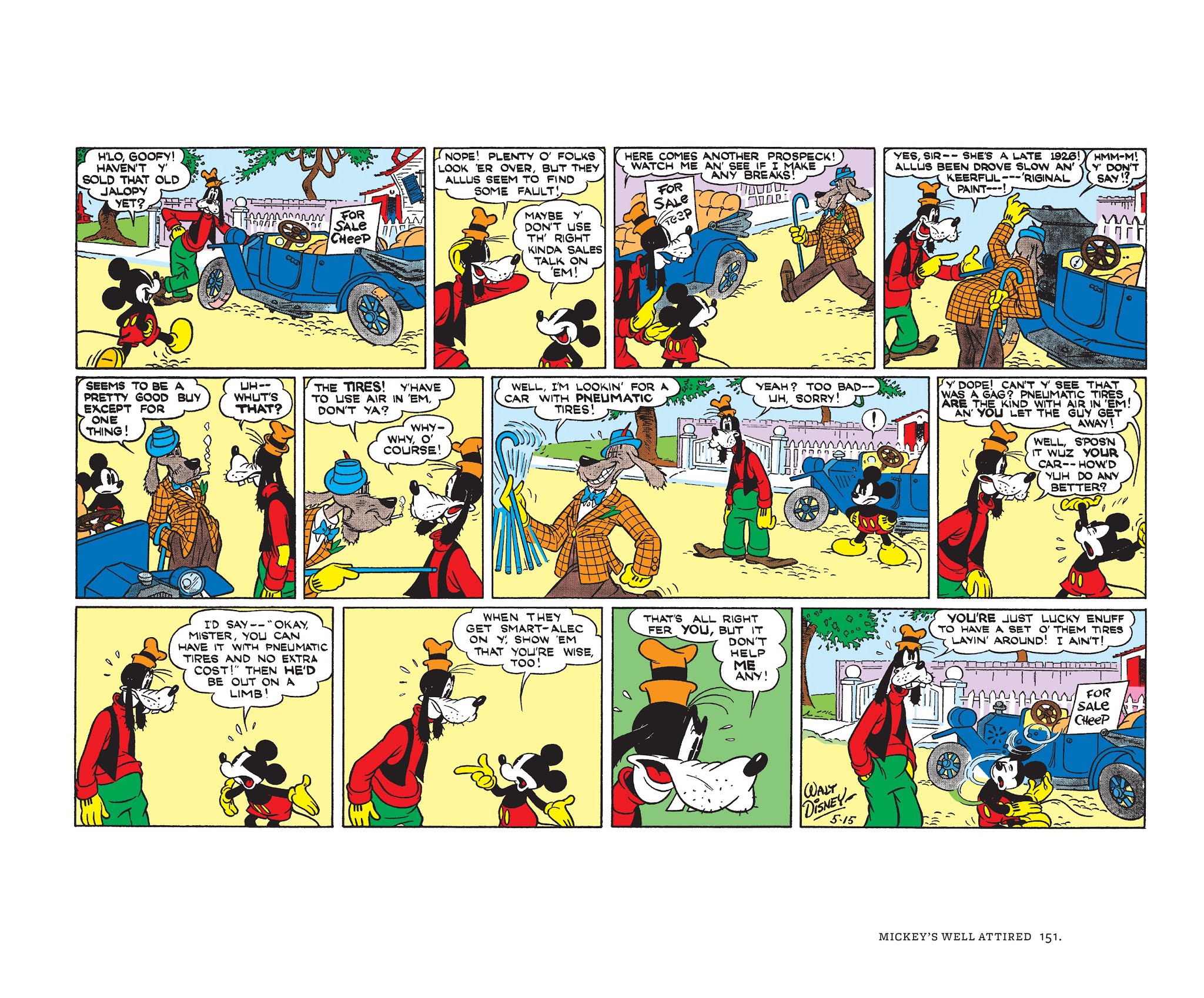 Read online Walt Disney's Mickey Mouse Color Sundays comic -  Issue # TPB 2 (Part 2) - 51