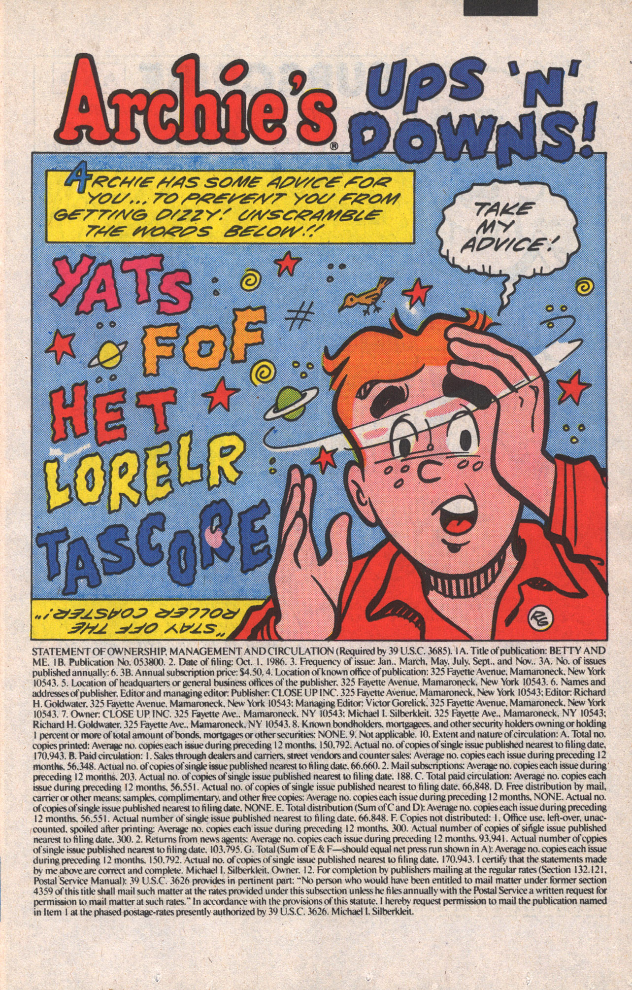 Read online Betty and Me comic -  Issue #157 - 11