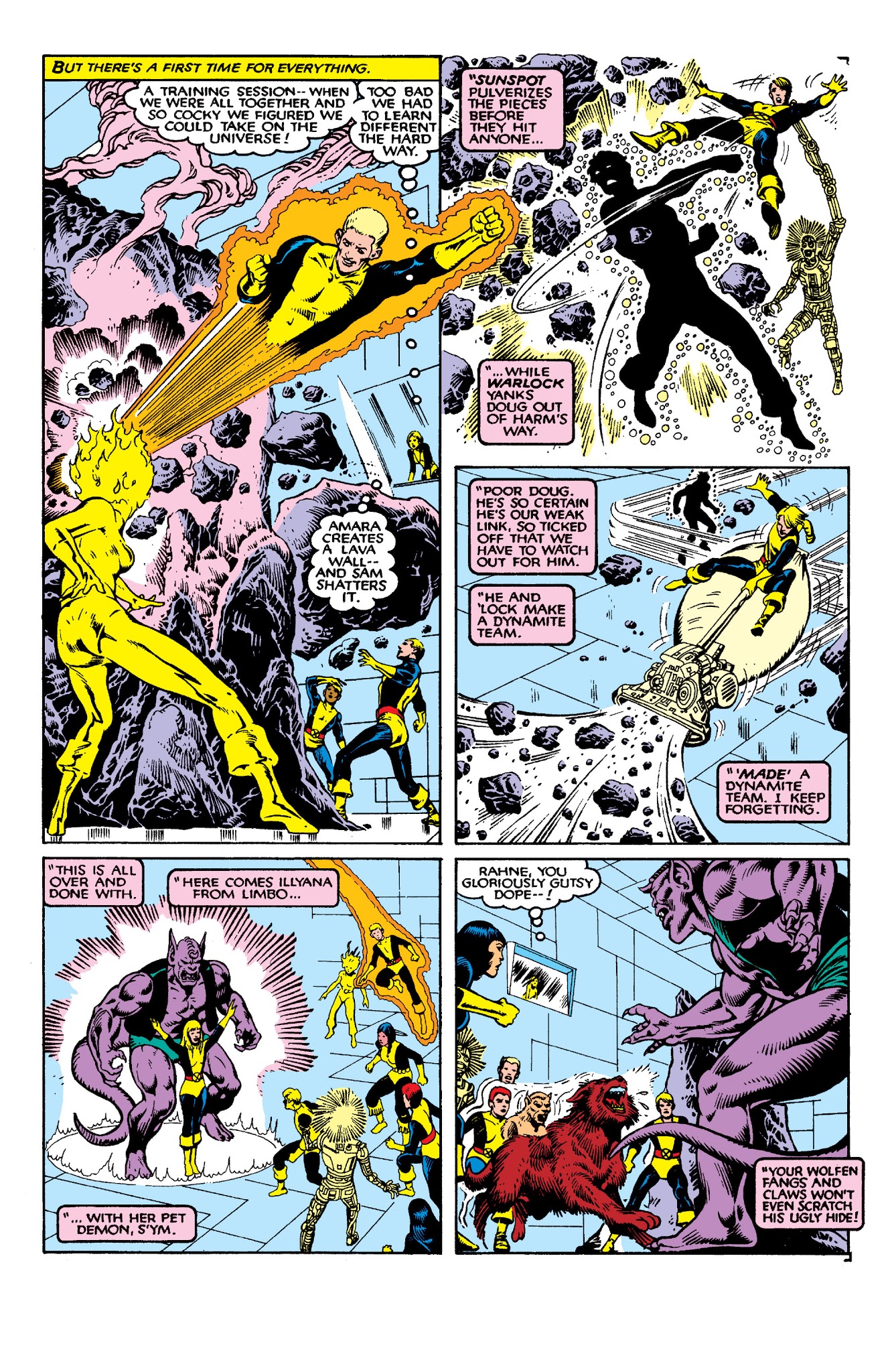 Read online New Mutants Classic comic -  Issue # TPB 5 - 221