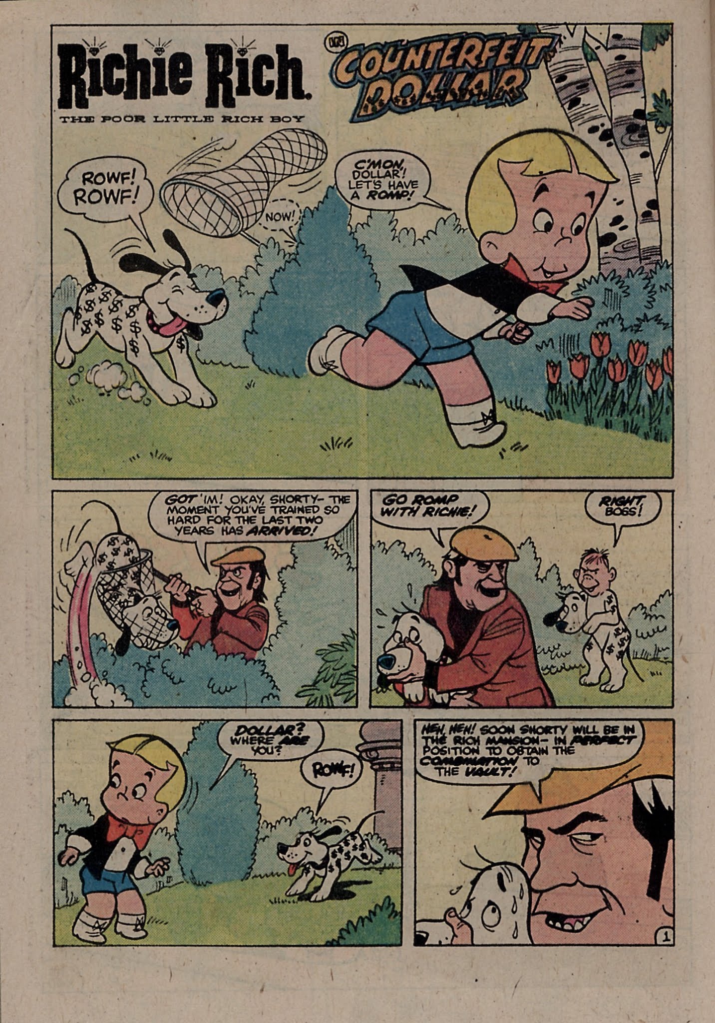 Read online Richie Rich & Dollar the Dog comic -  Issue #14 - 28