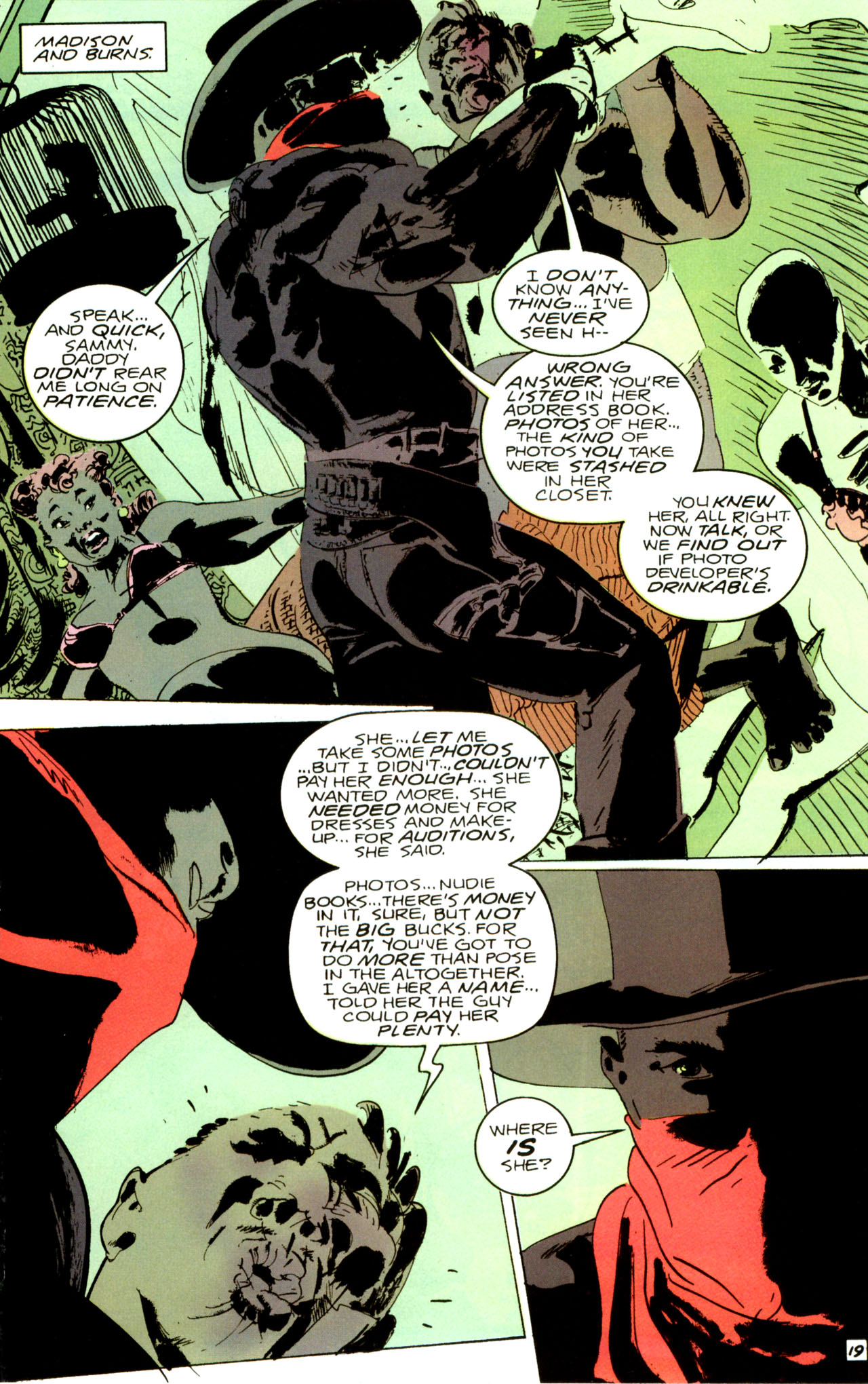Read online Vigilante: City Lights, Prairie Justice comic -  Issue #1 - 19