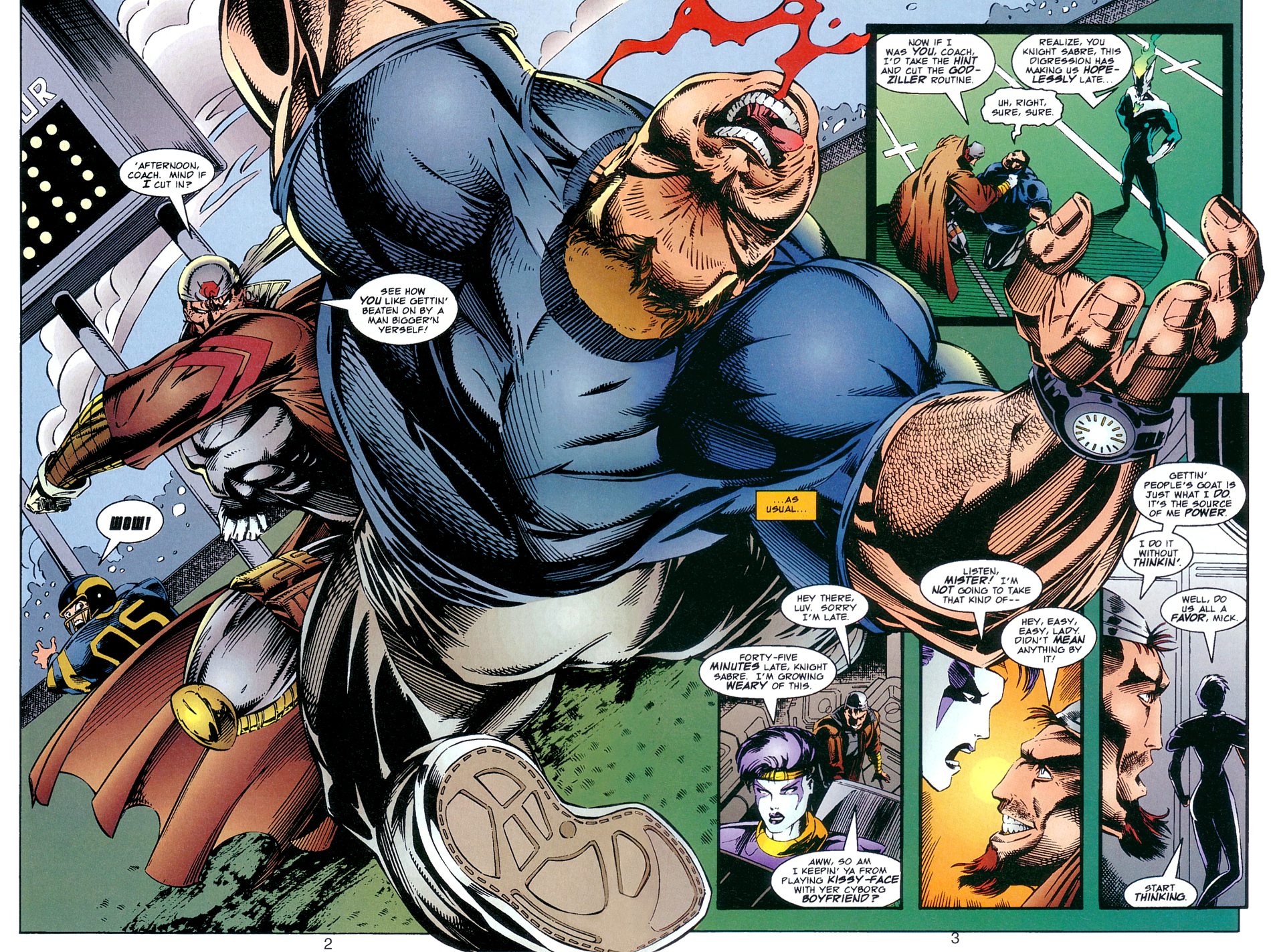 Read online Youngblood: Strikefile comic -  Issue #9 - 4