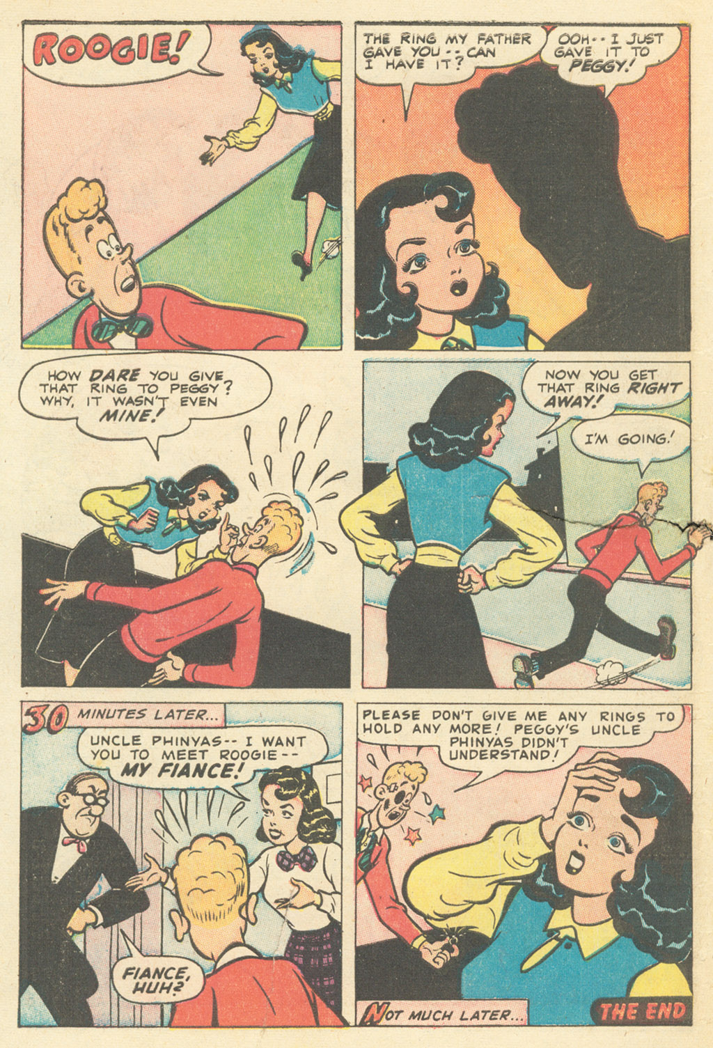 Read online Margie Comics comic -  Issue #37 - 48