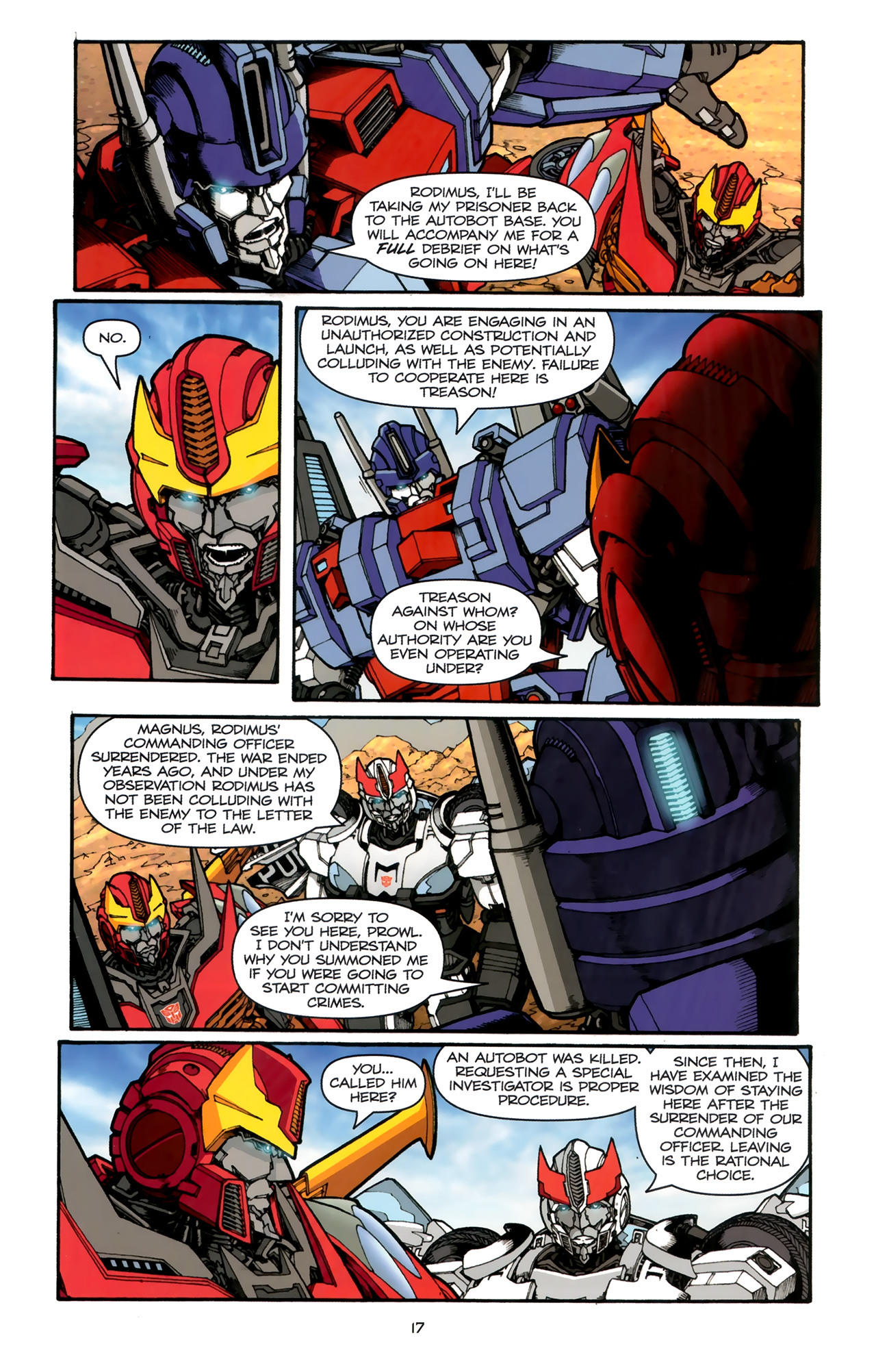 Read online The Transformers (2009) comic -  Issue #4 - 20