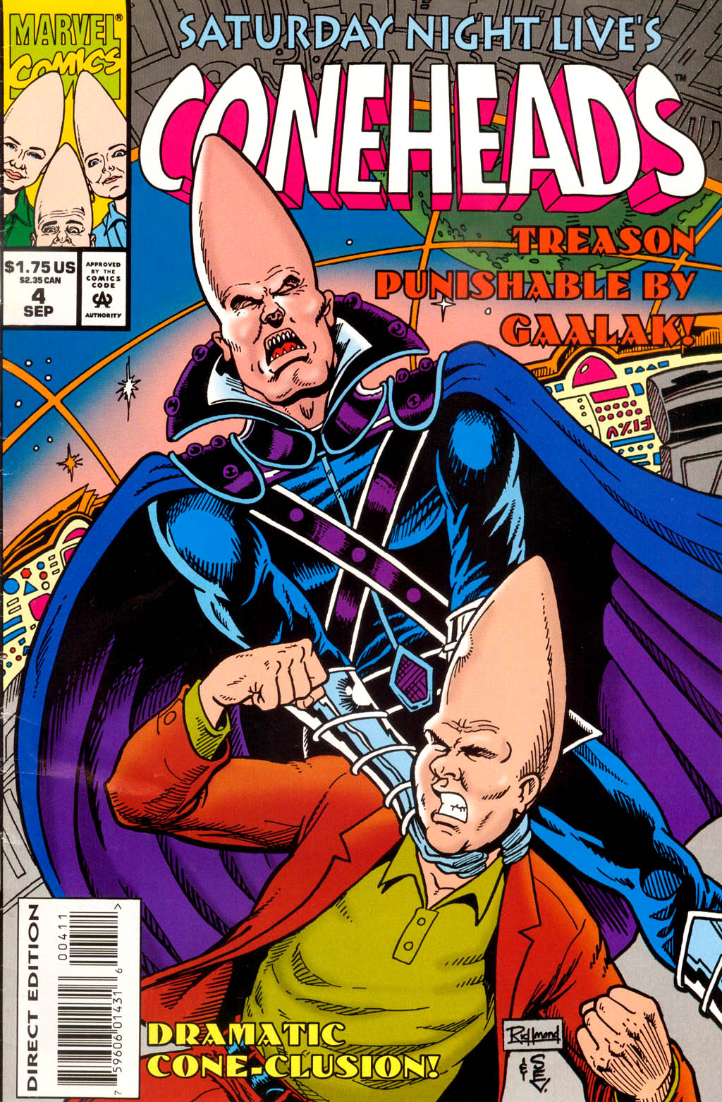 Read online Coneheads comic -  Issue #4 - 1