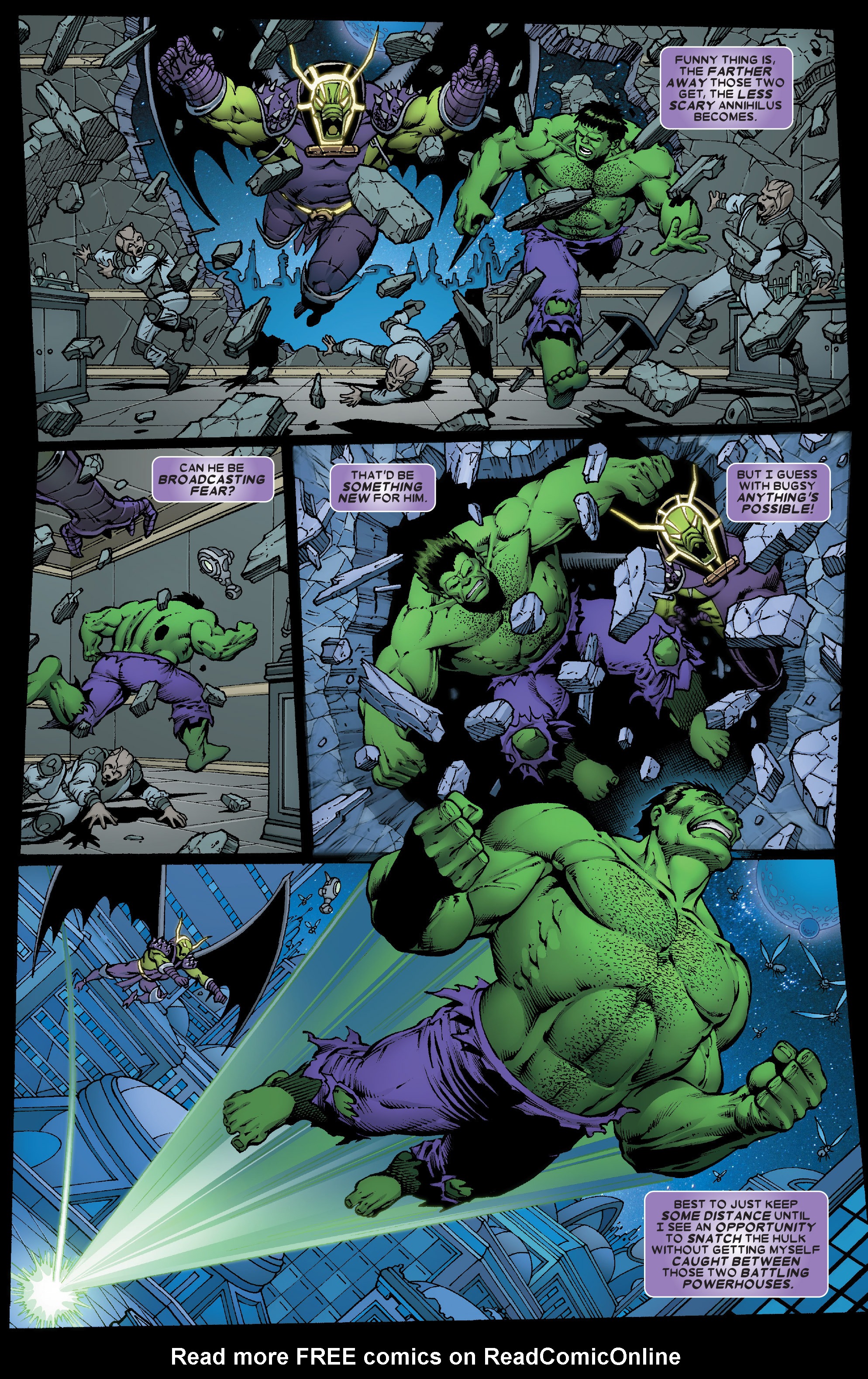 Read online Thanos Vs. Hulk comic -  Issue #4 - 11