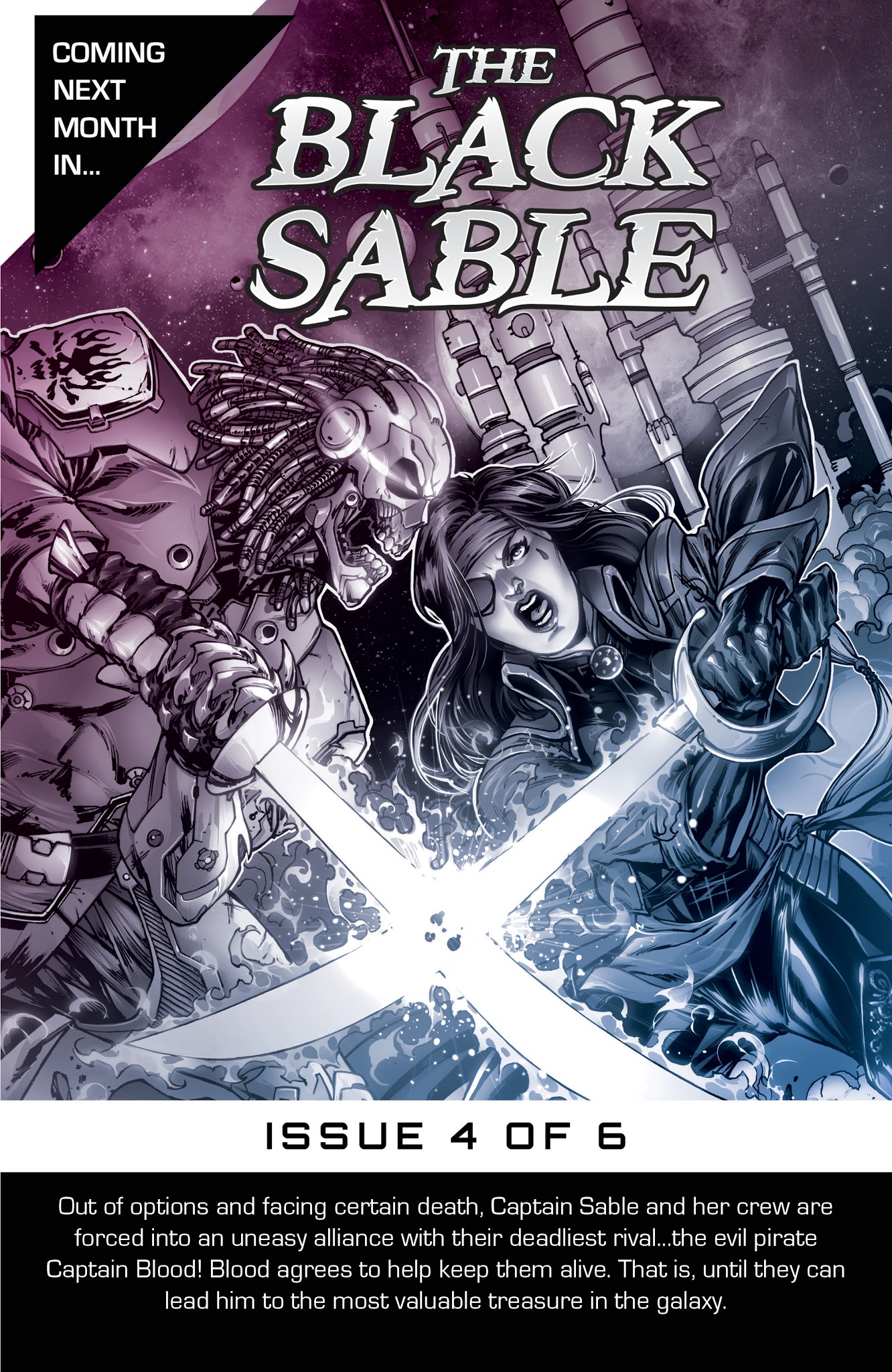 Read online The Black Sable comic -  Issue #3 - 25