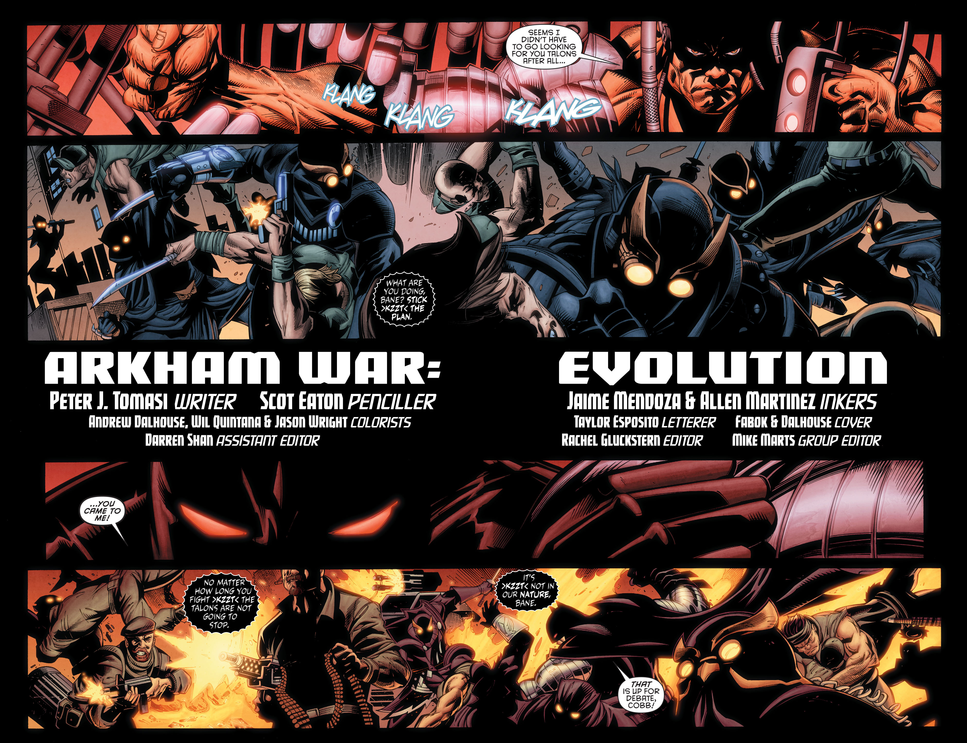 Read online Forever Evil: Arkham War comic -  Issue #5 - 5