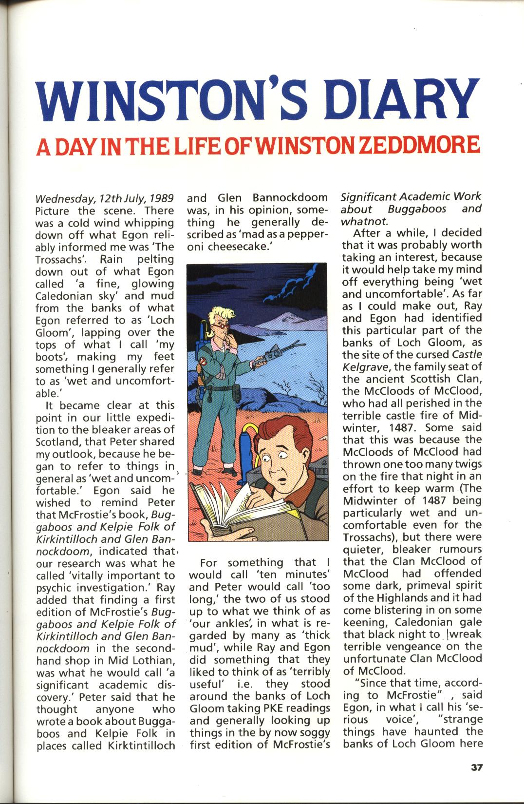 Read online The Real Ghostbusters comic -  Issue # Annual 1990 - 37