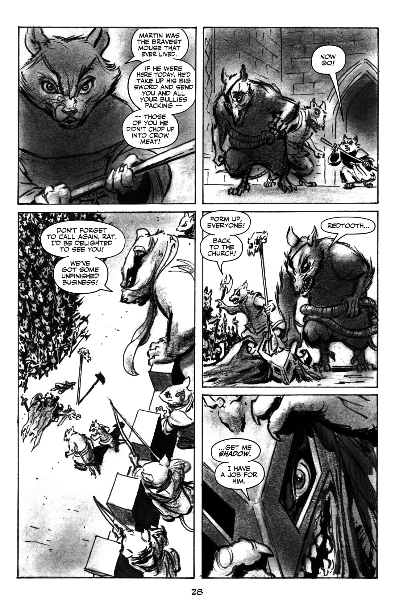 Read online Redwall: The Graphic Novel comic -  Issue # TPB - 33