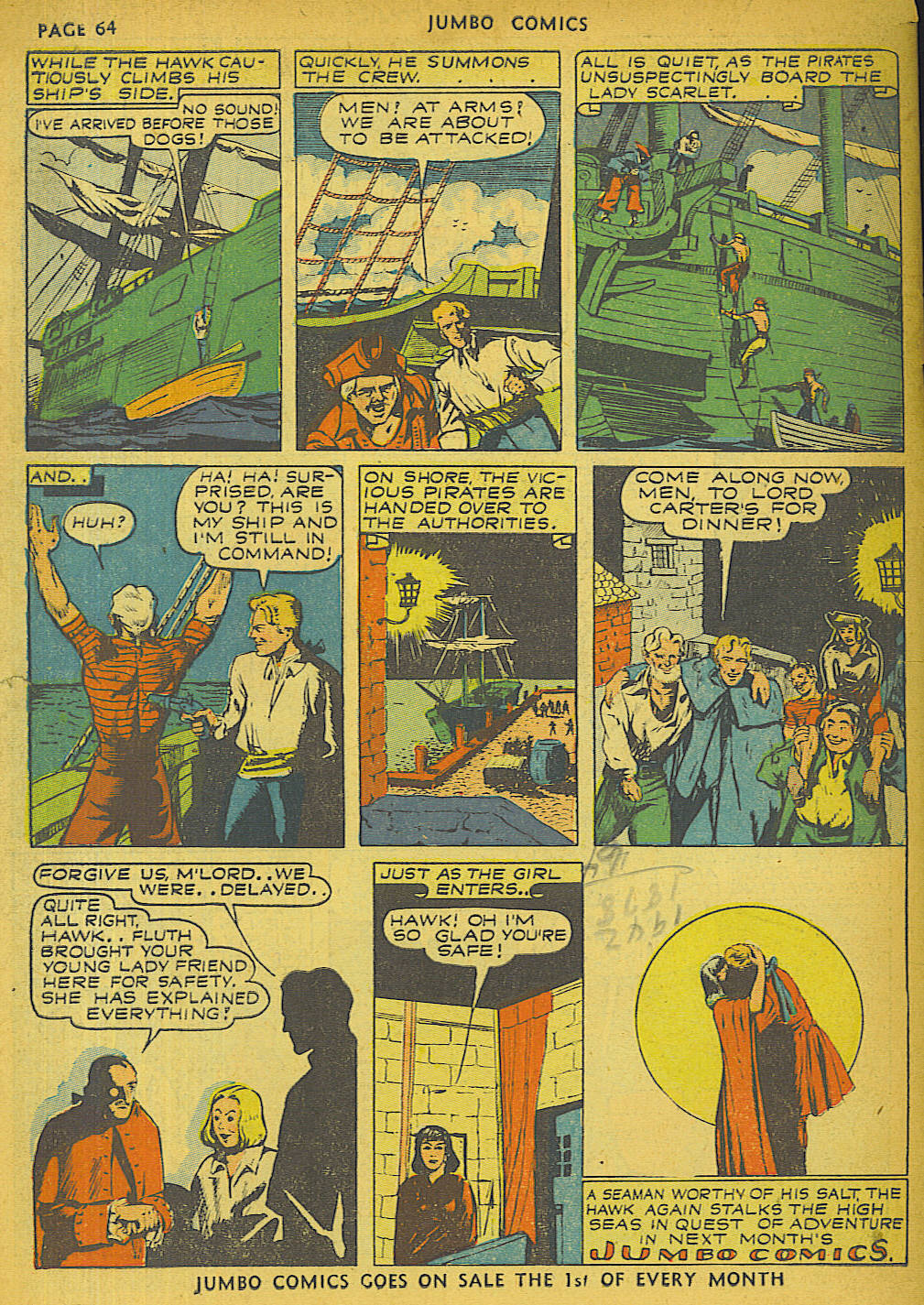 Read online Jumbo Comics comic -  Issue #38 - 66