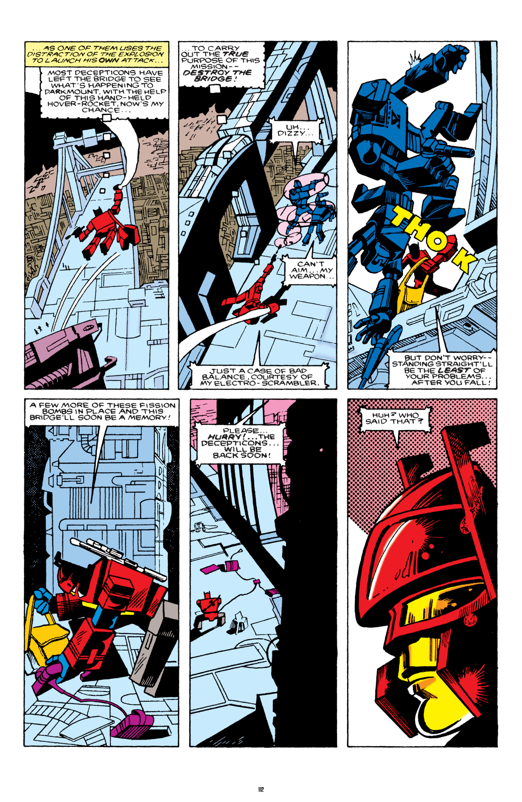Read online The Transformers Classics comic -  Issue # TPB 2 - 113