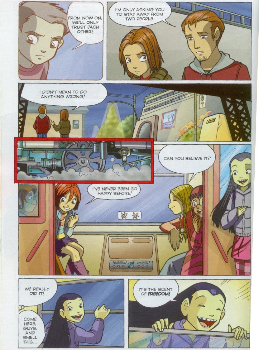 Read online W.i.t.c.h. comic -  Issue #34 - 59
