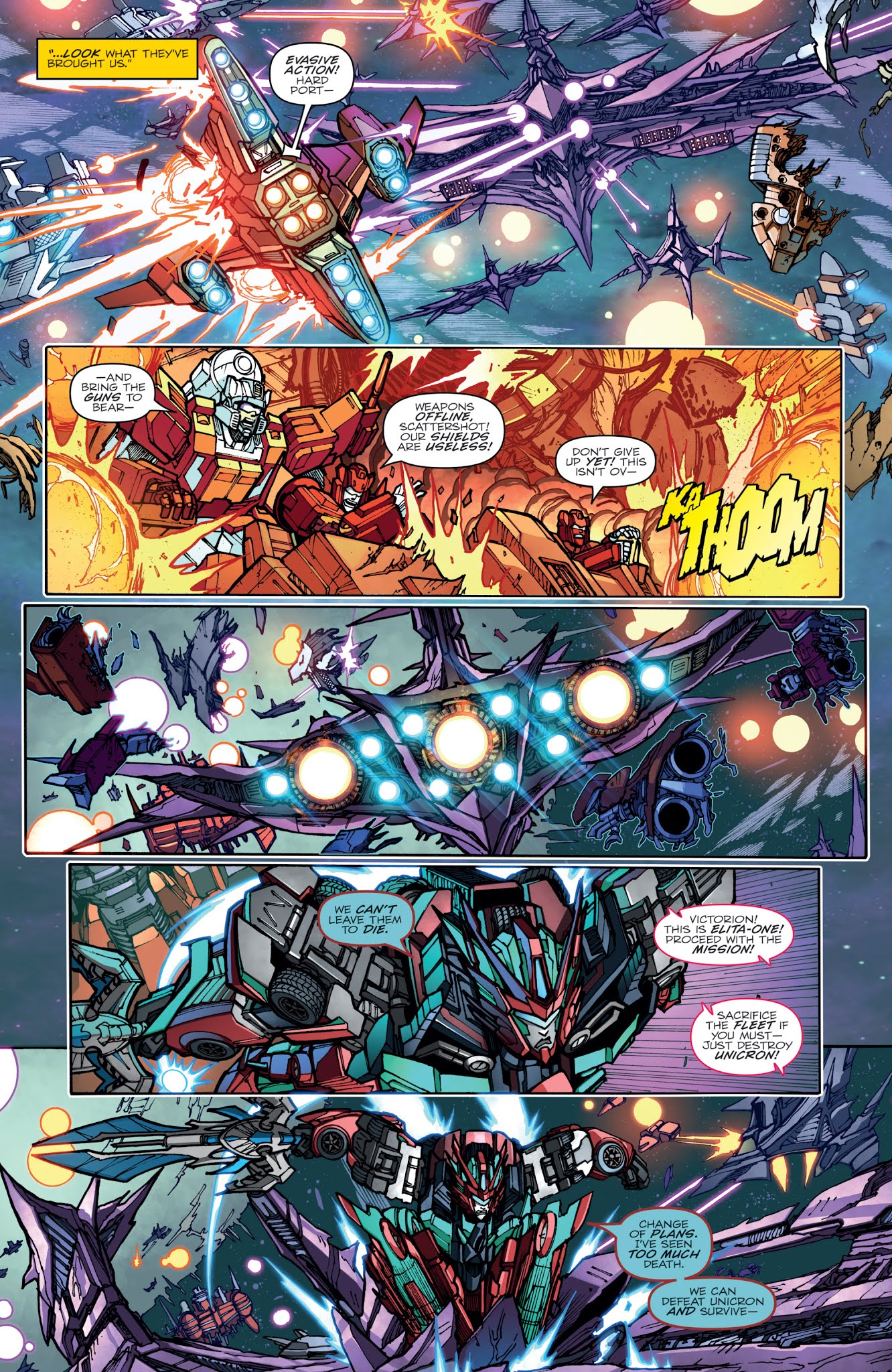 Read online Transformers: Unicron comic -  Issue #3 - 12