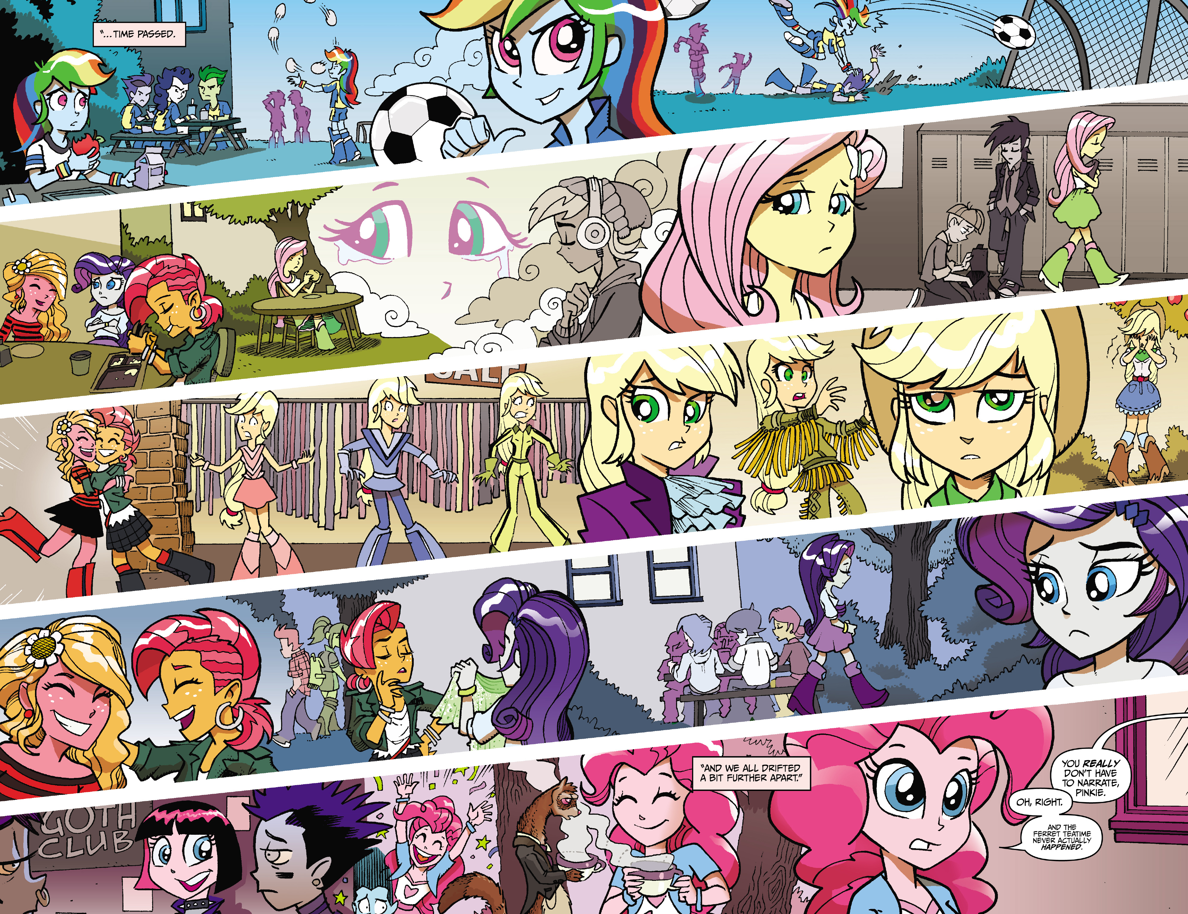 Read online My Little Pony: Equestria Girls comic -  Issue # TPB - 31