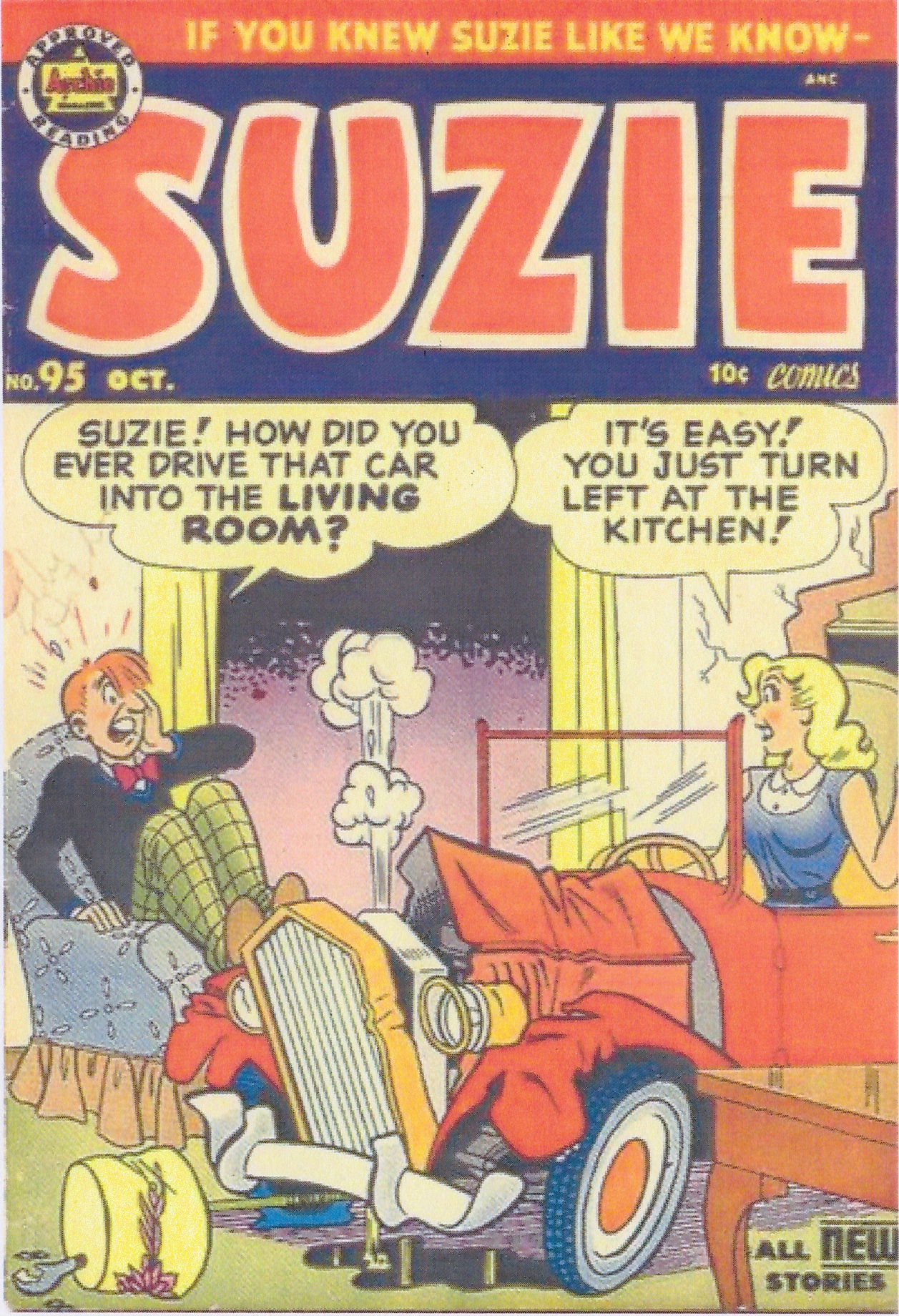 Read online Suzie Comics comic -  Issue #95 - 1