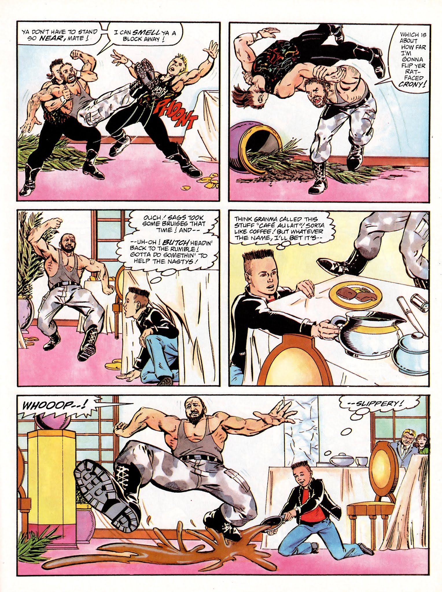 Read online WWF Battlemania comic -  Issue #2 - 57