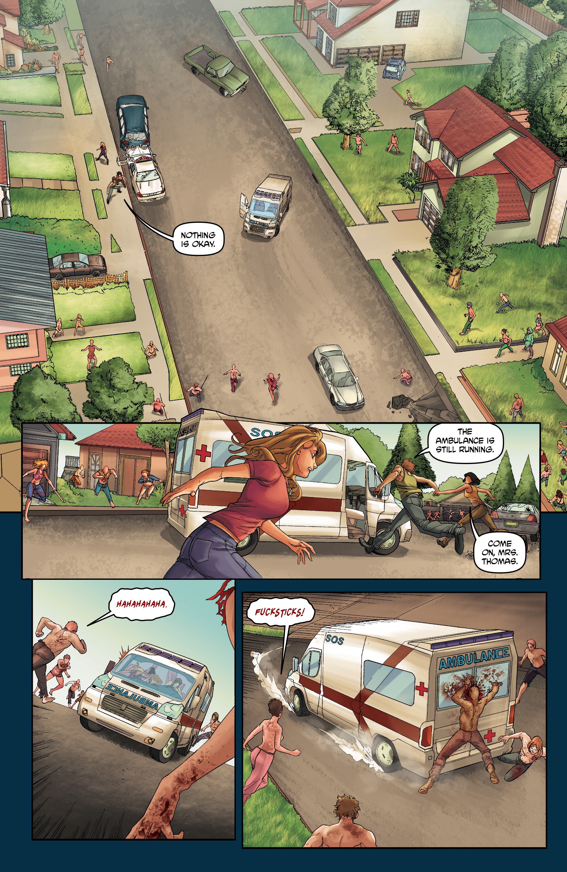Read online Crossed: Badlands comic -  Issue #58 - 22